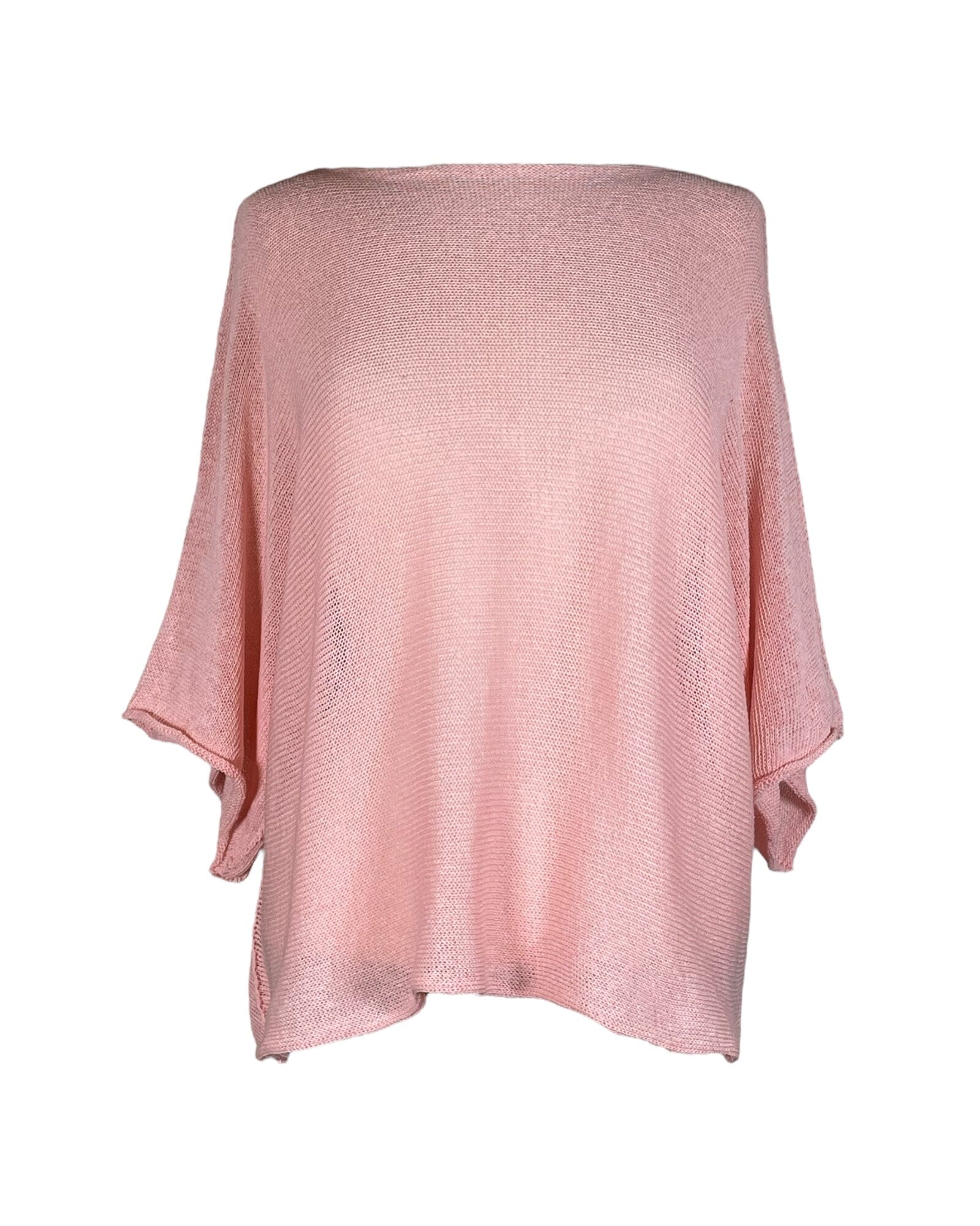 Sommerpullover Kurzarm Pullover Kolibri Ulm Dunkelrosé Einheitsgröße