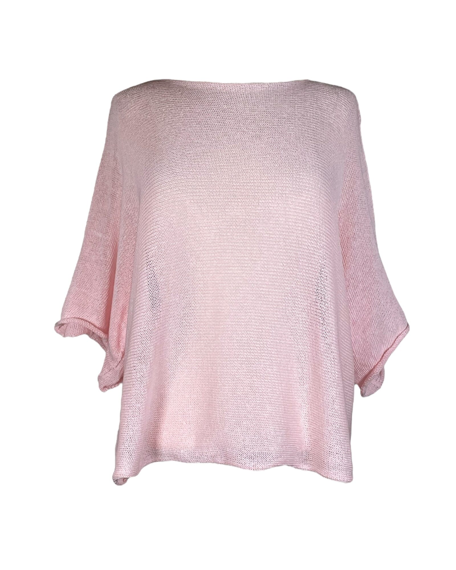 Sommerpullover Kurzarm Pullover Kolibri Ulm Rosé Einheitsgröße