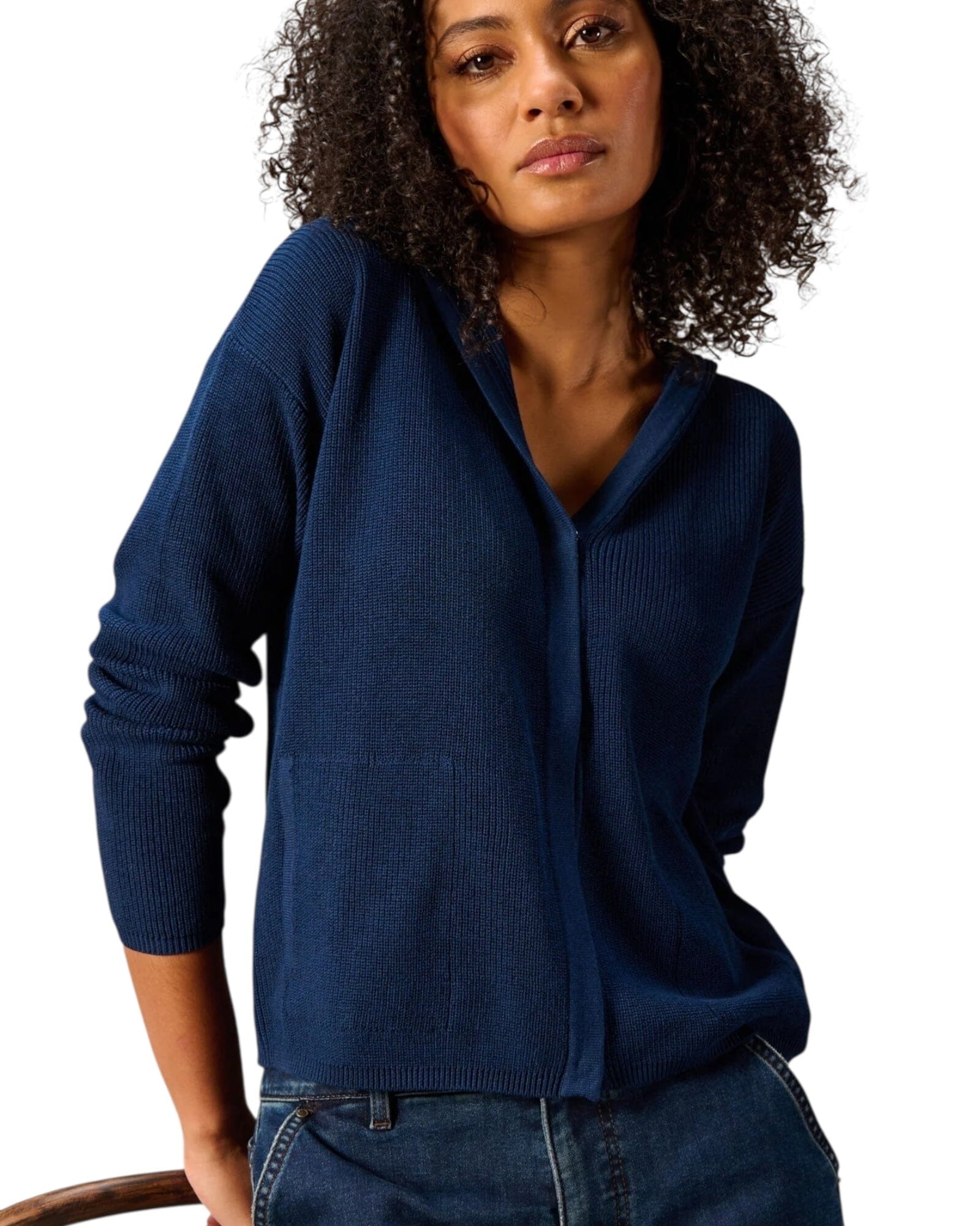 Strickjacke Strickjacke Nile Dark Ocean S
