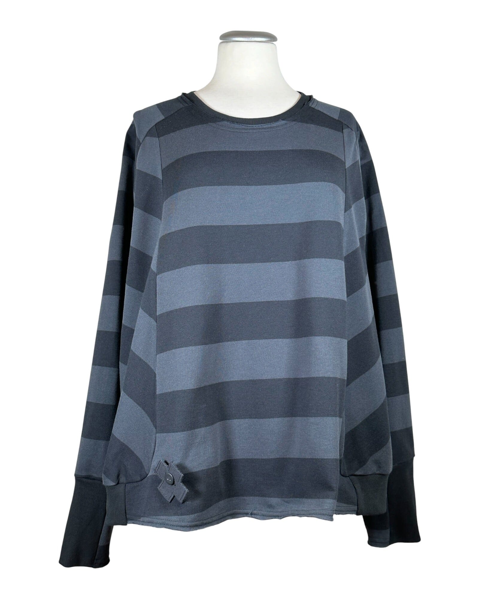 Sweatshirt Sweatshirt Plü Widestripe Einheitsgröße