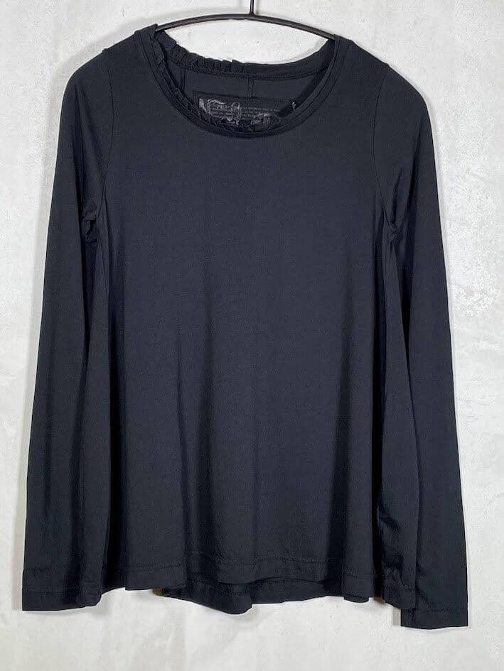 T-Shirt Shirt Rundholz Black Label 100 Black S