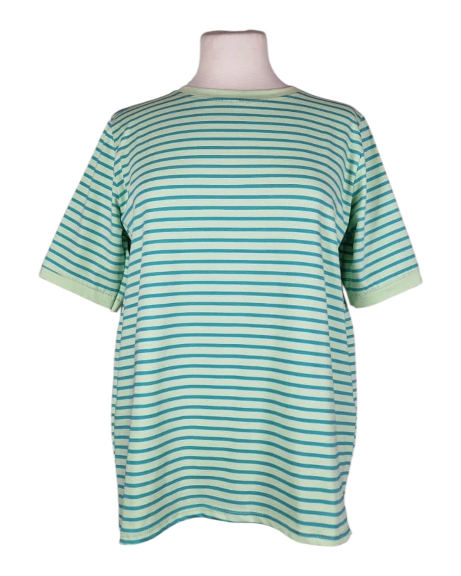 T-Shirt Stripe T-Shirt Kolibri Ulm Hellgrün/Türkis Einheitsgröße