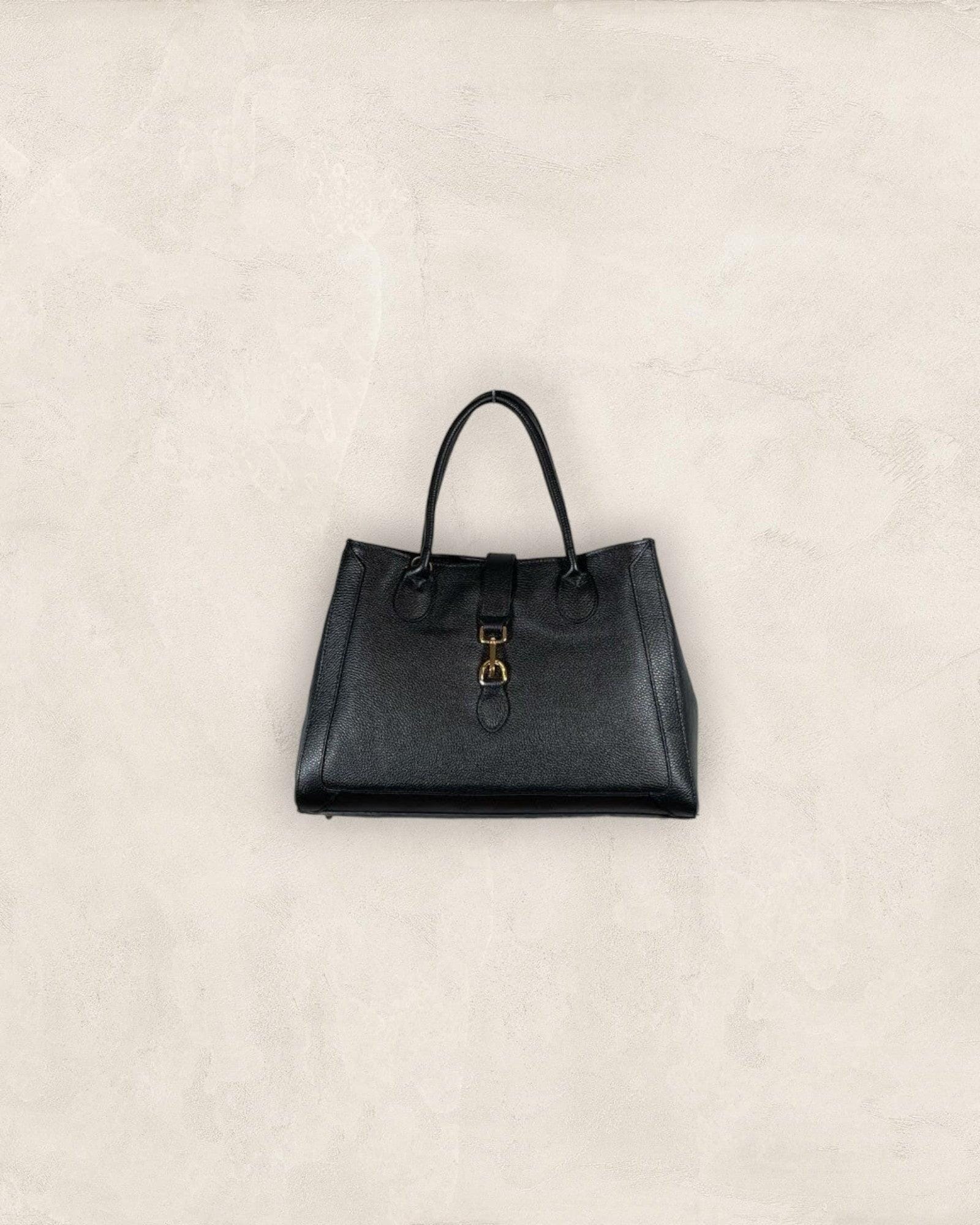 Tasche Handtasche Kolibri Ulm Schwarz 41x29cm