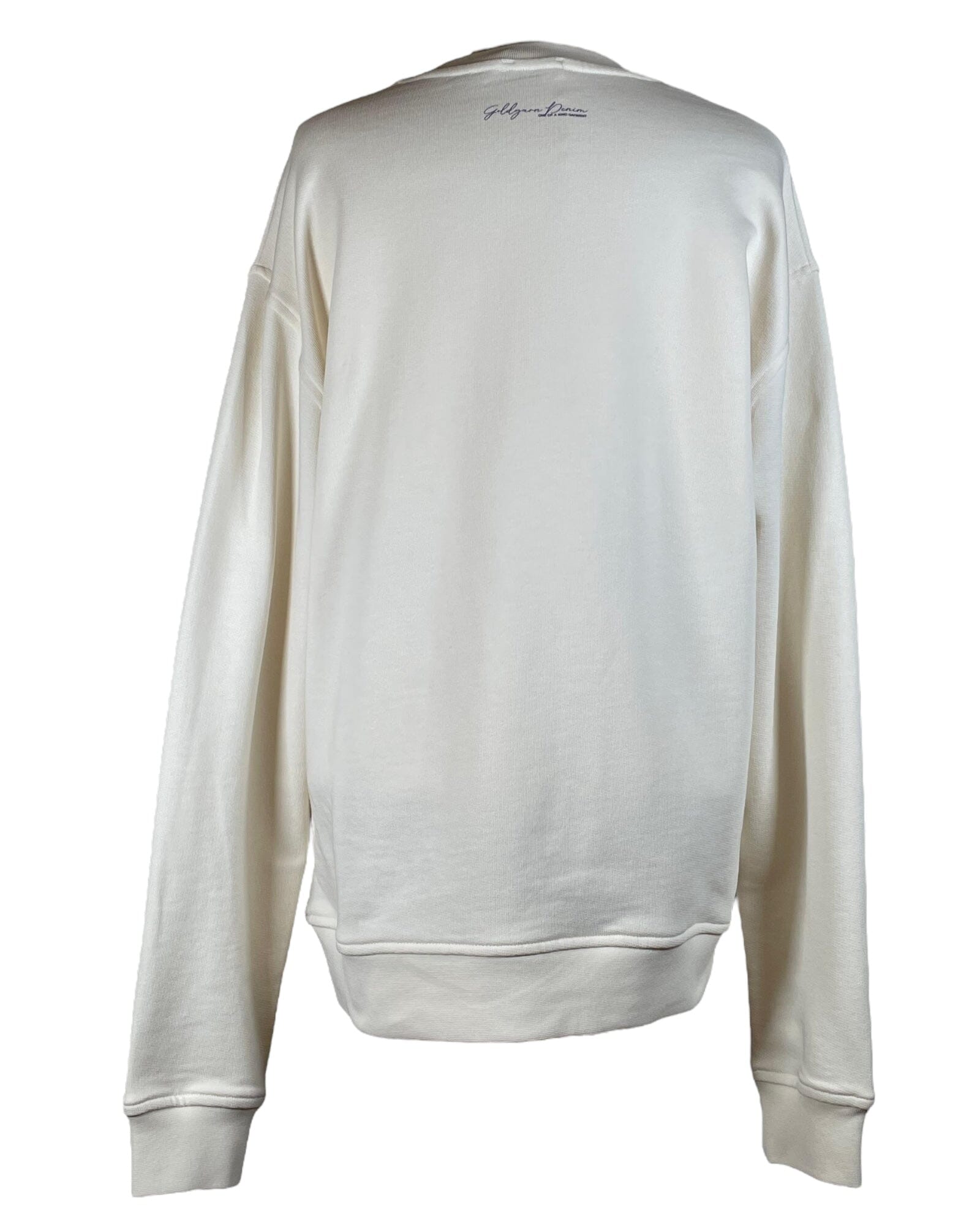 The Denim Face CN I Sweatshirt Goldgarn Denim