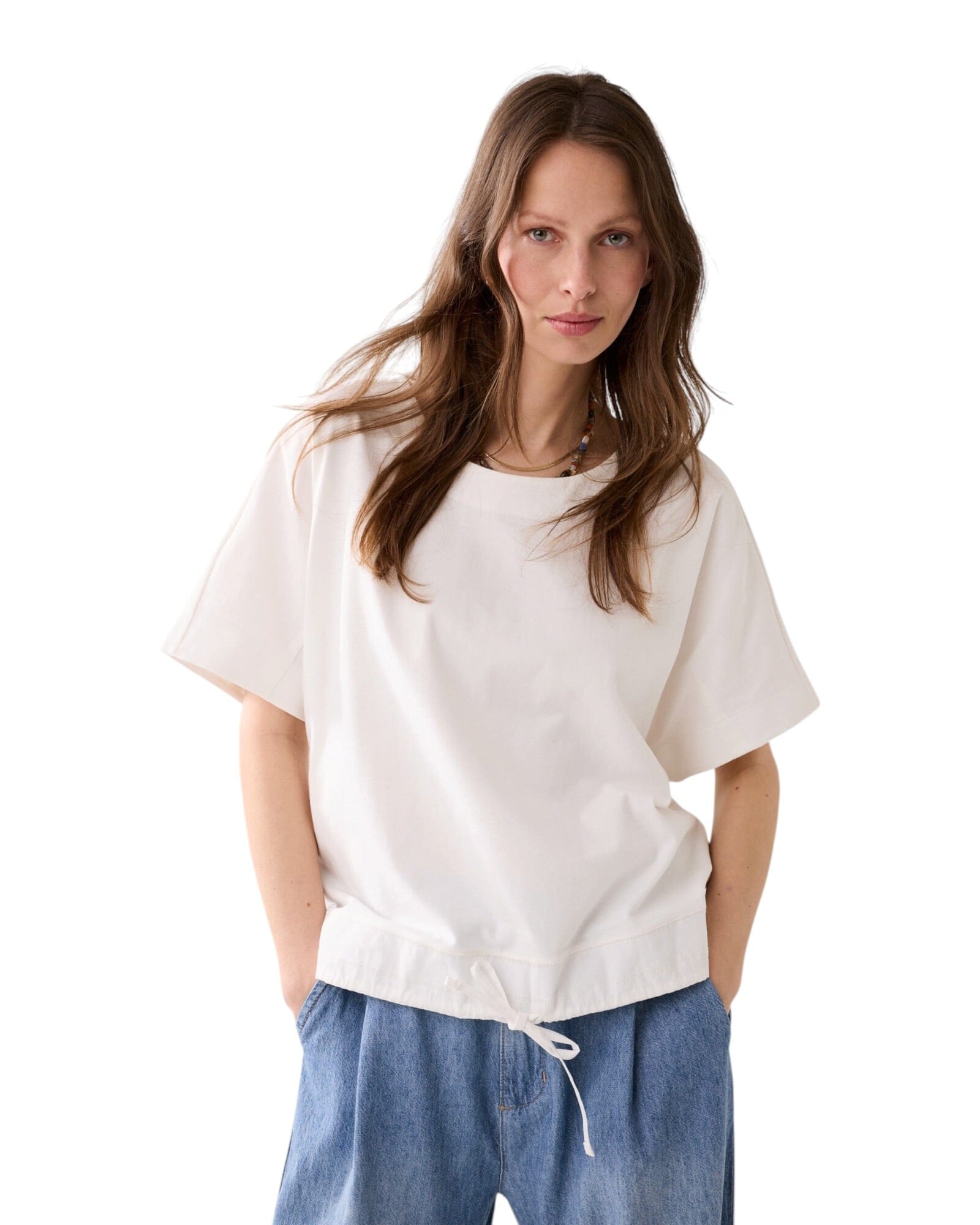 Top Balloon Shirt Summum Woman