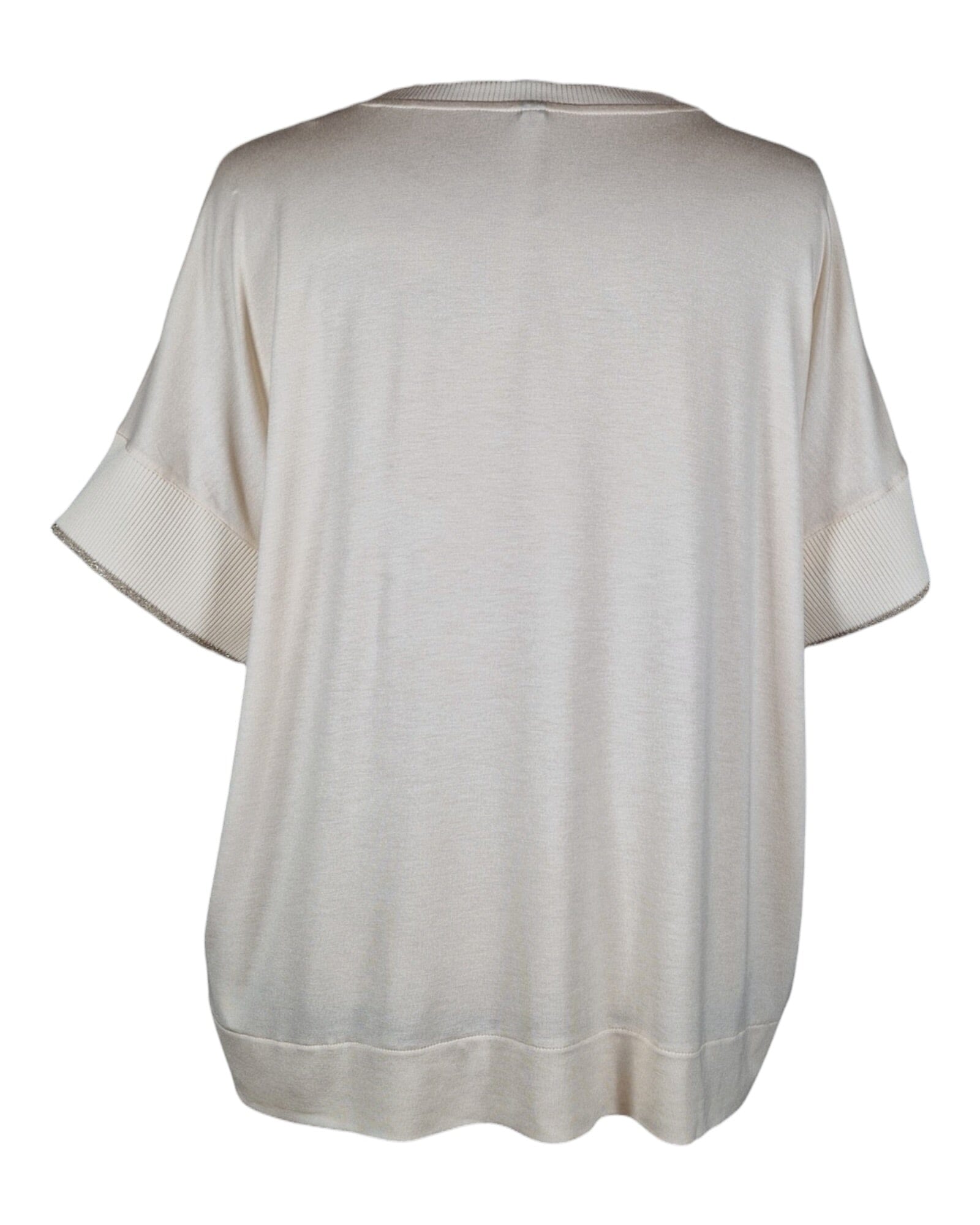 Top Boxy Knit Shirt Summum Woman