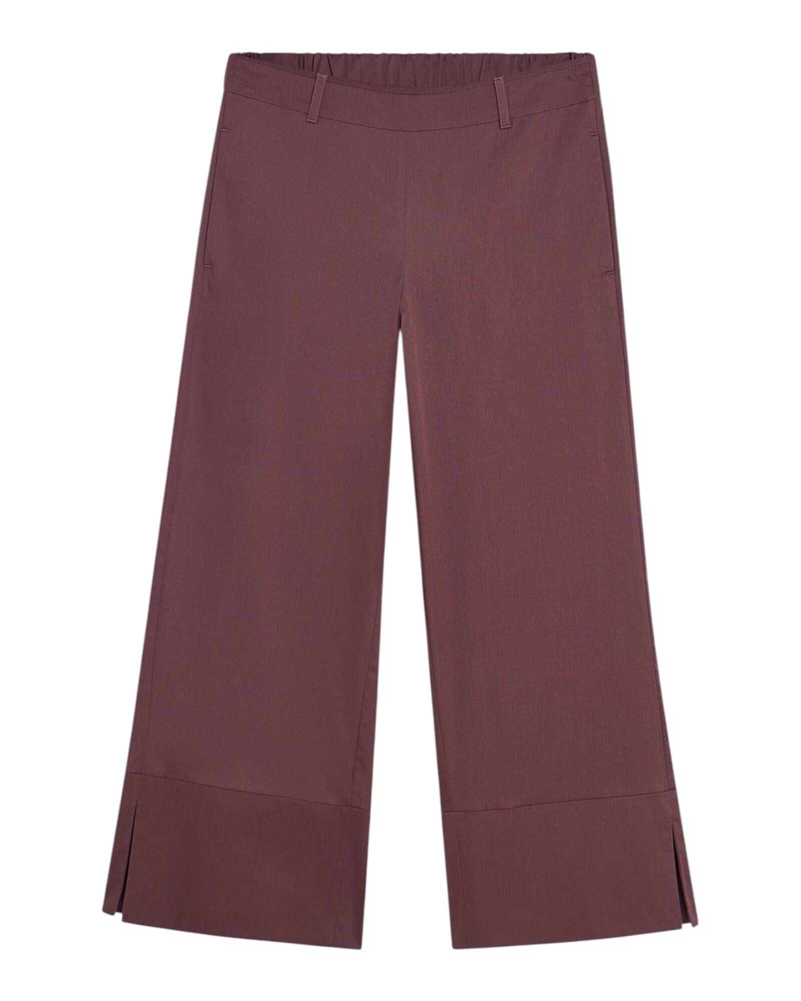 Trousers Cotton Hose Summum Woman 334 Deep Fig 36
