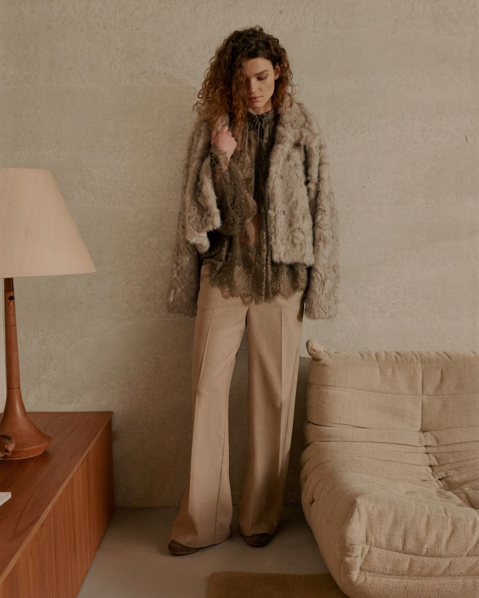 Trousers Wide Leg Hose Summum Woman