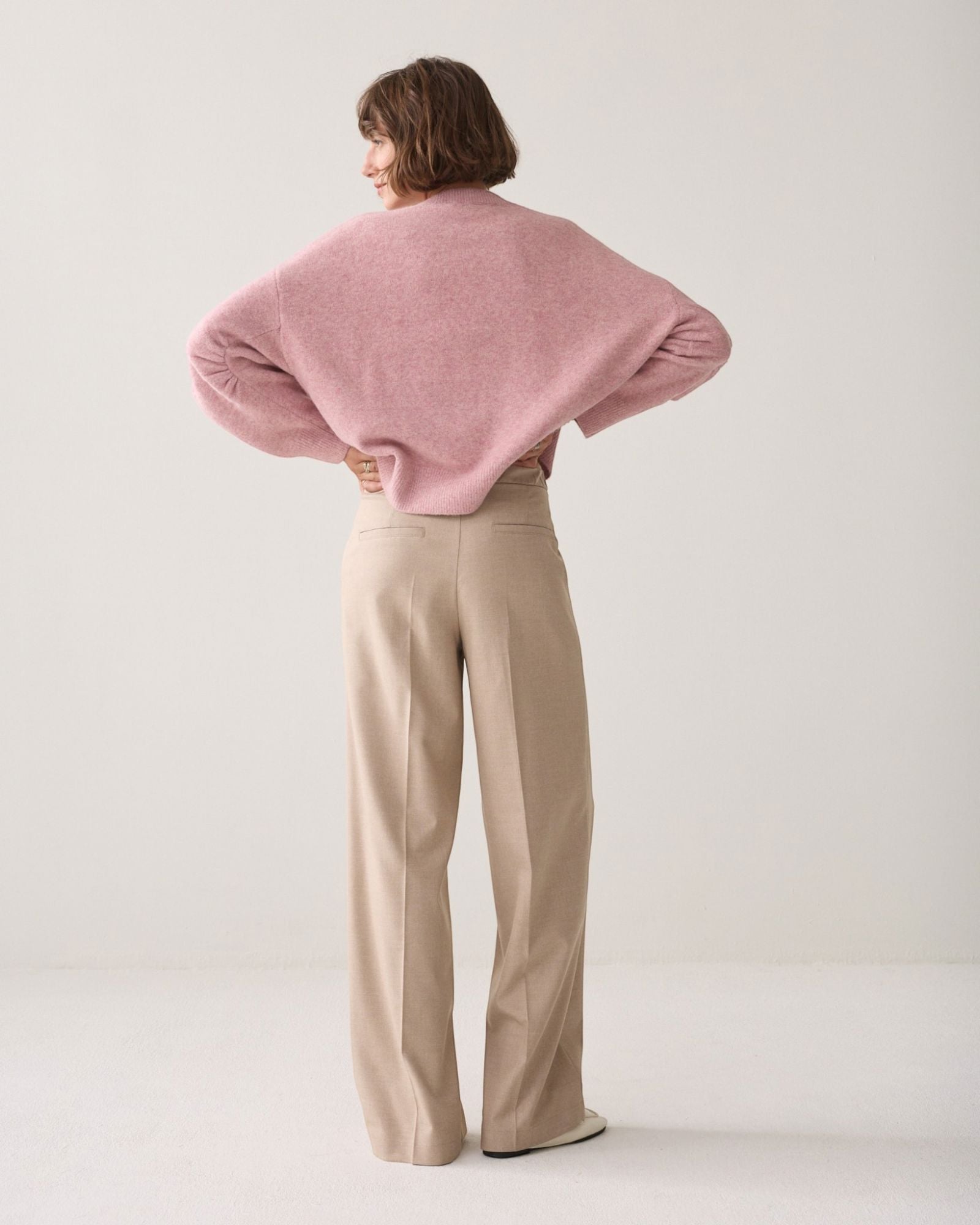 Trousers Wide Leg Hose Summum Woman