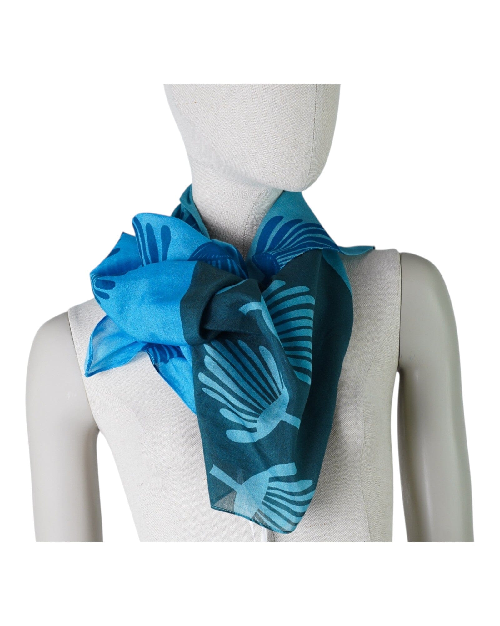 Tuch Tuch Ahmaddy 2 Blau 65x110cm