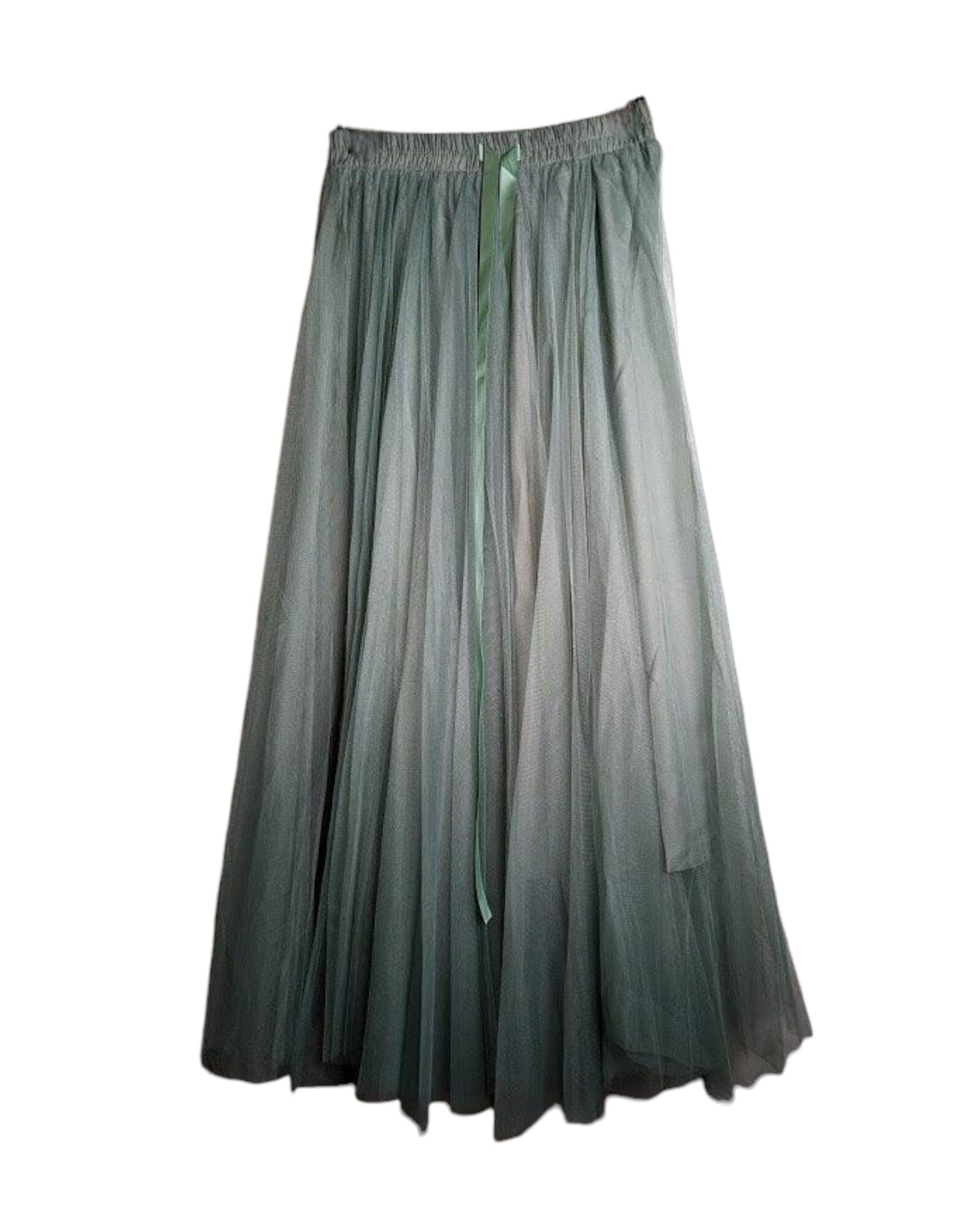 Tüllrock Rock Olger Verde Militare 188 Einheitsgröße