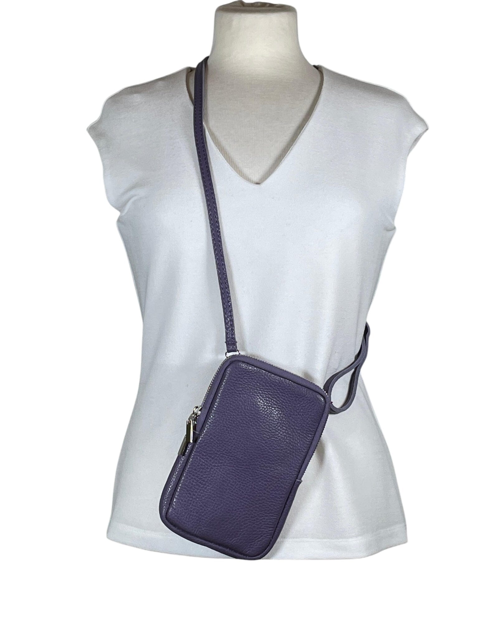 Umhängetasche Handy Uni in groß Handytasche Kolibri Ulm Helllila