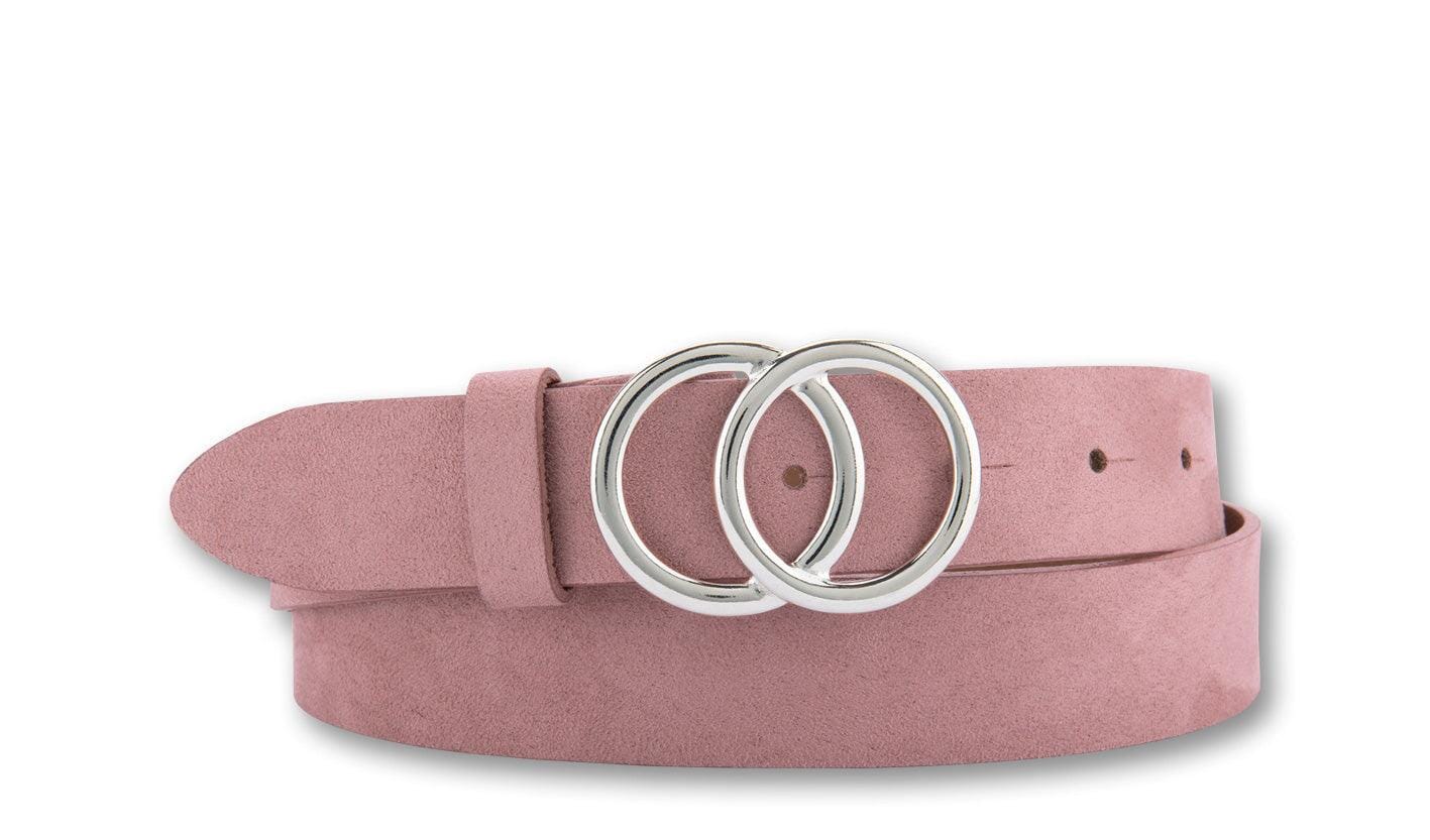 Veloursledergürtel Gürtel Bernd Götz 0336 Altrosa 85cm