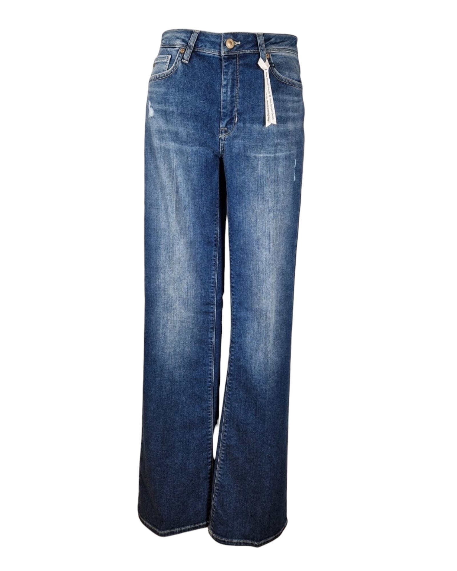 Vic Flared Stretch Denim Jeanshose Raffaello Rossi