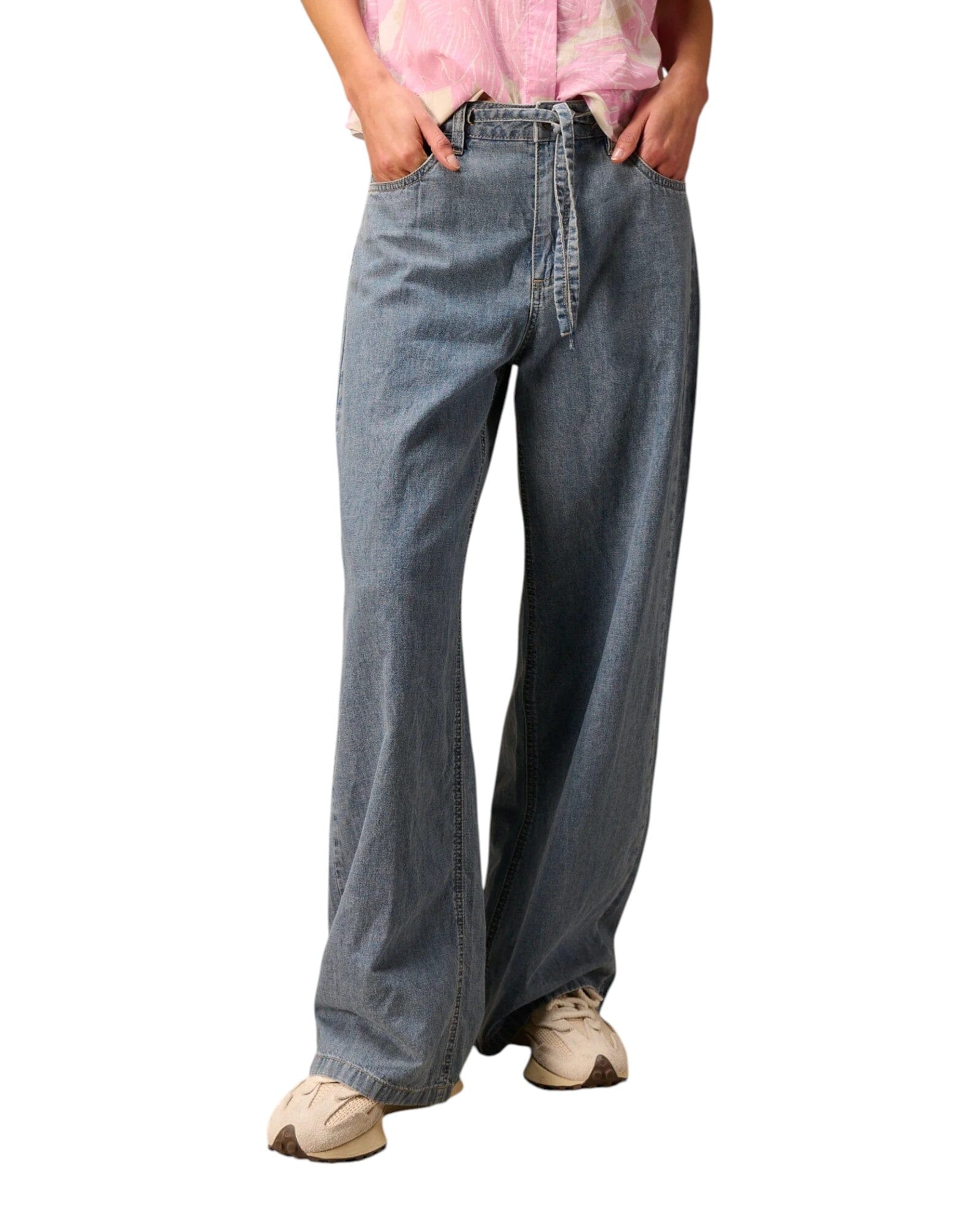 Wide Hose Hose Nile Light Denim S