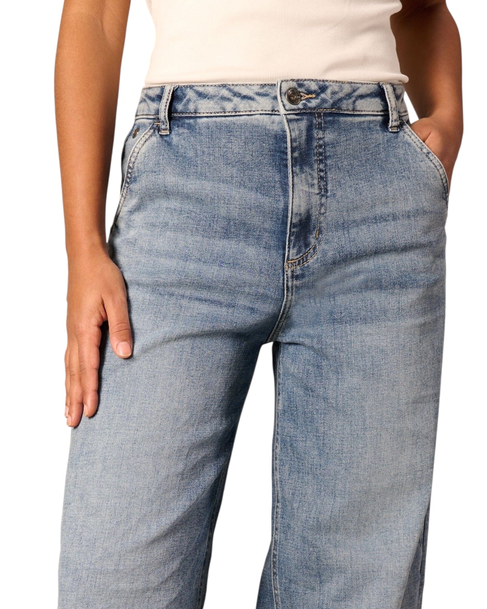 Wide Jeanshose Nile