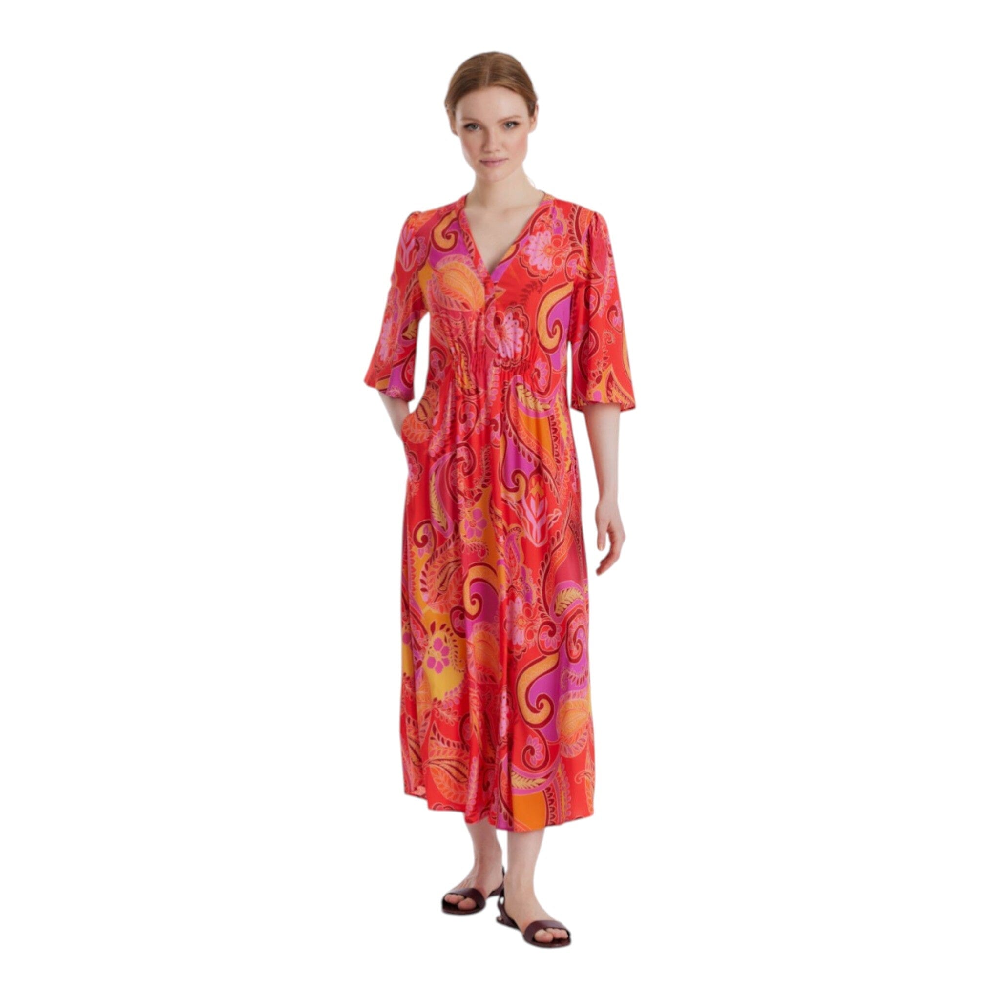 Wynadja Kleid Fox's S031 Pink Paisly 36