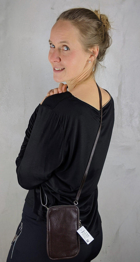 Handytasche aus Leder