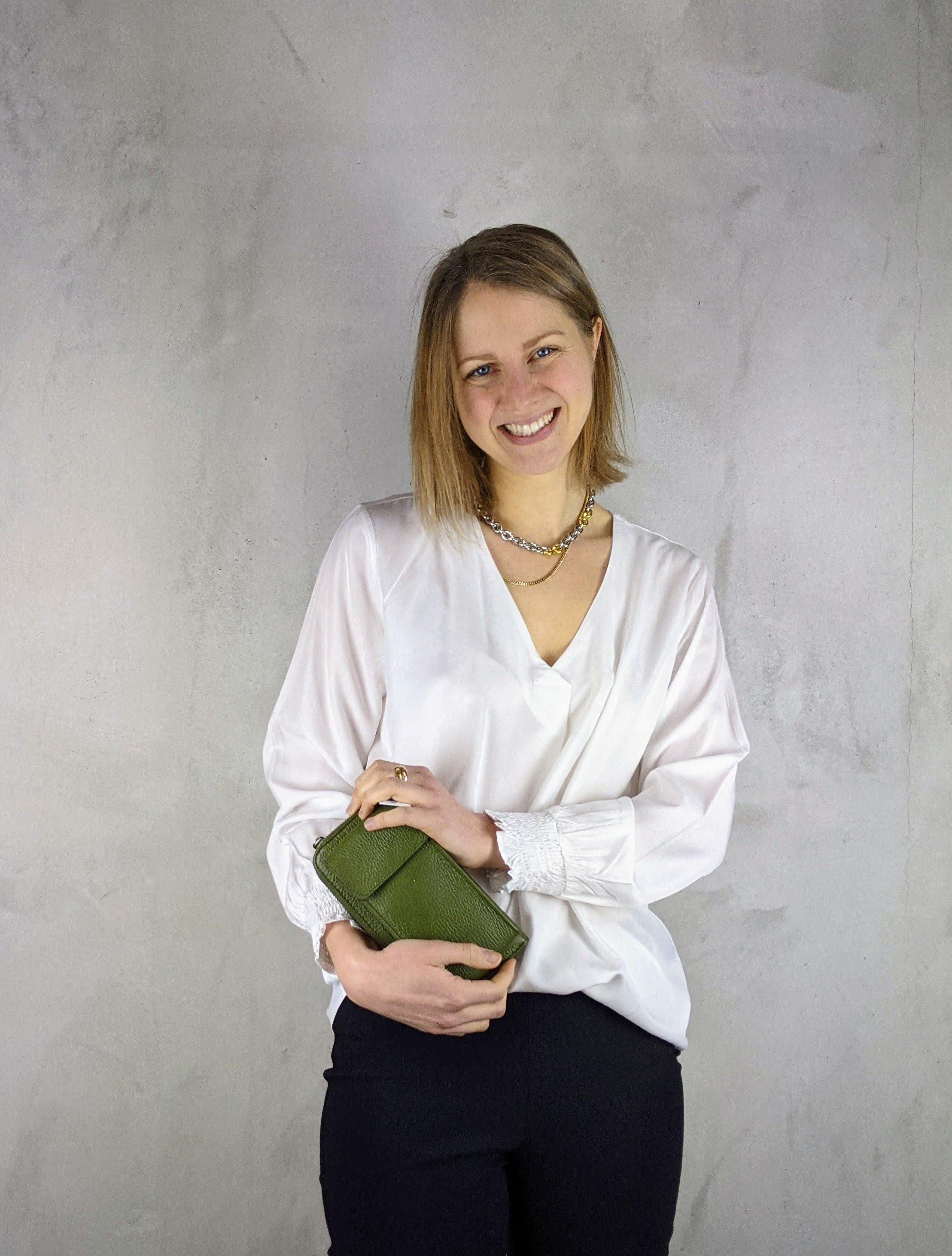 Kolibri Ulm - Handytasche mit Geldbeutel - kolibri-ulm.de - Accessoires, Crossbody, Handtasche, Handytasche, Leder, Ledertadsche, Ledertasche, Umhängetasche