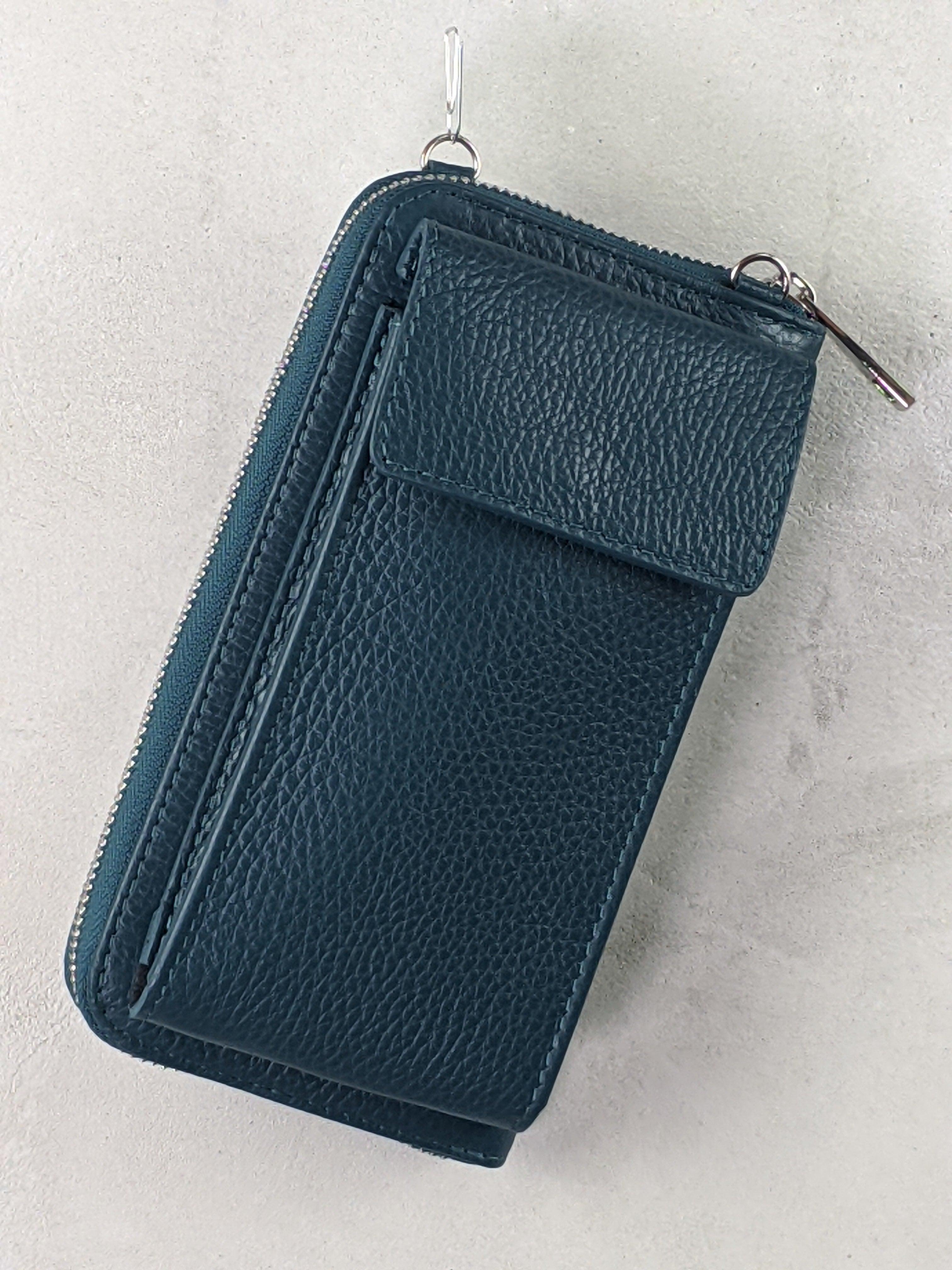 Kolibri Ulm - Handytasche mit Geldbeutel - kolibri-ulm.de - Accessoires, Crossbody, Handtasche, Handytasche, Leder, Ledertadsche, Ledertasche, Umhängetasche