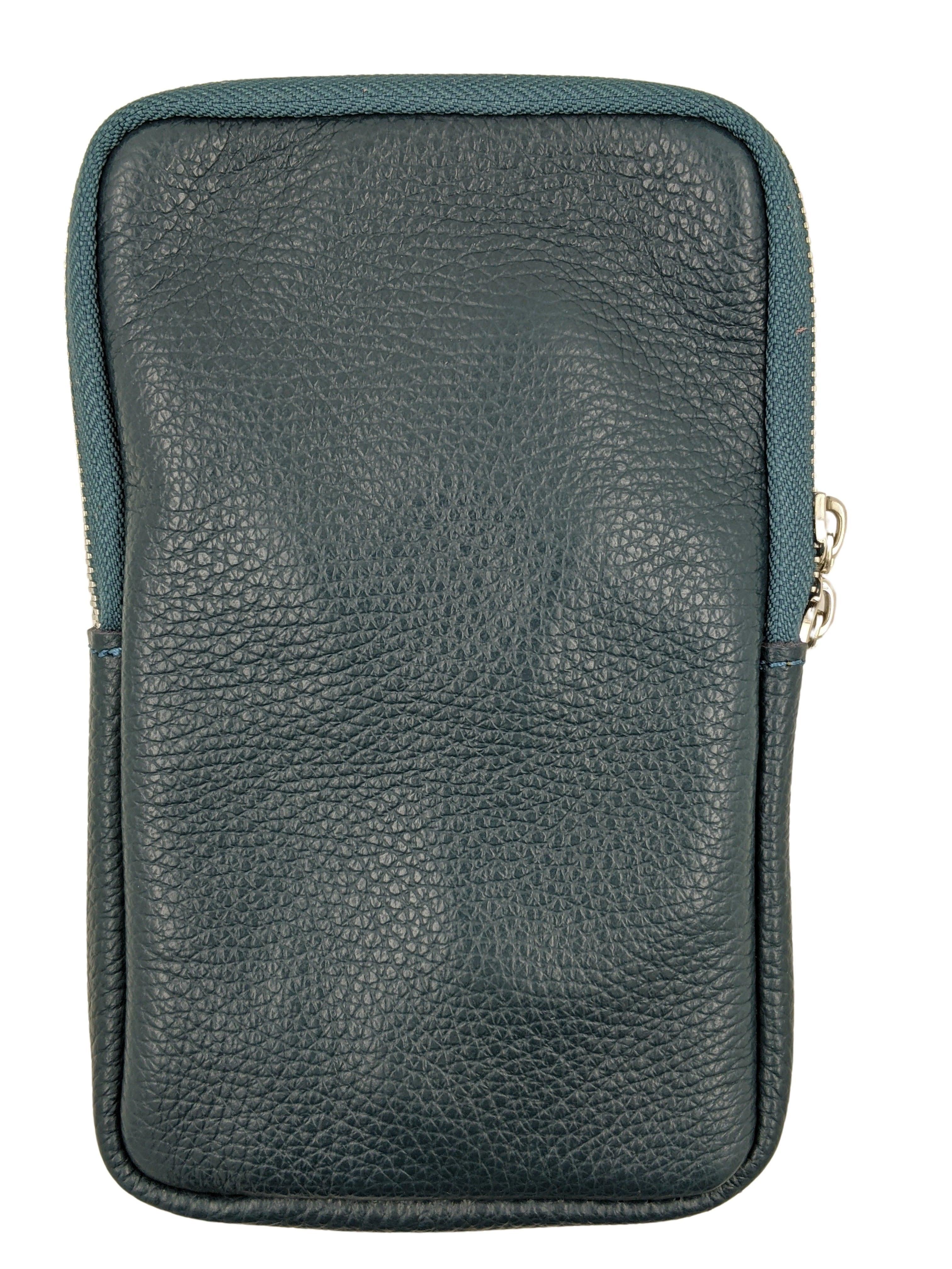 Kolibri Ulm - Umhängetasche Handy Uni in groß - kolibri-ulm.de - Accessoires, Damen, Handtasche, Handy, Handytasche, Leder, Ledertasche