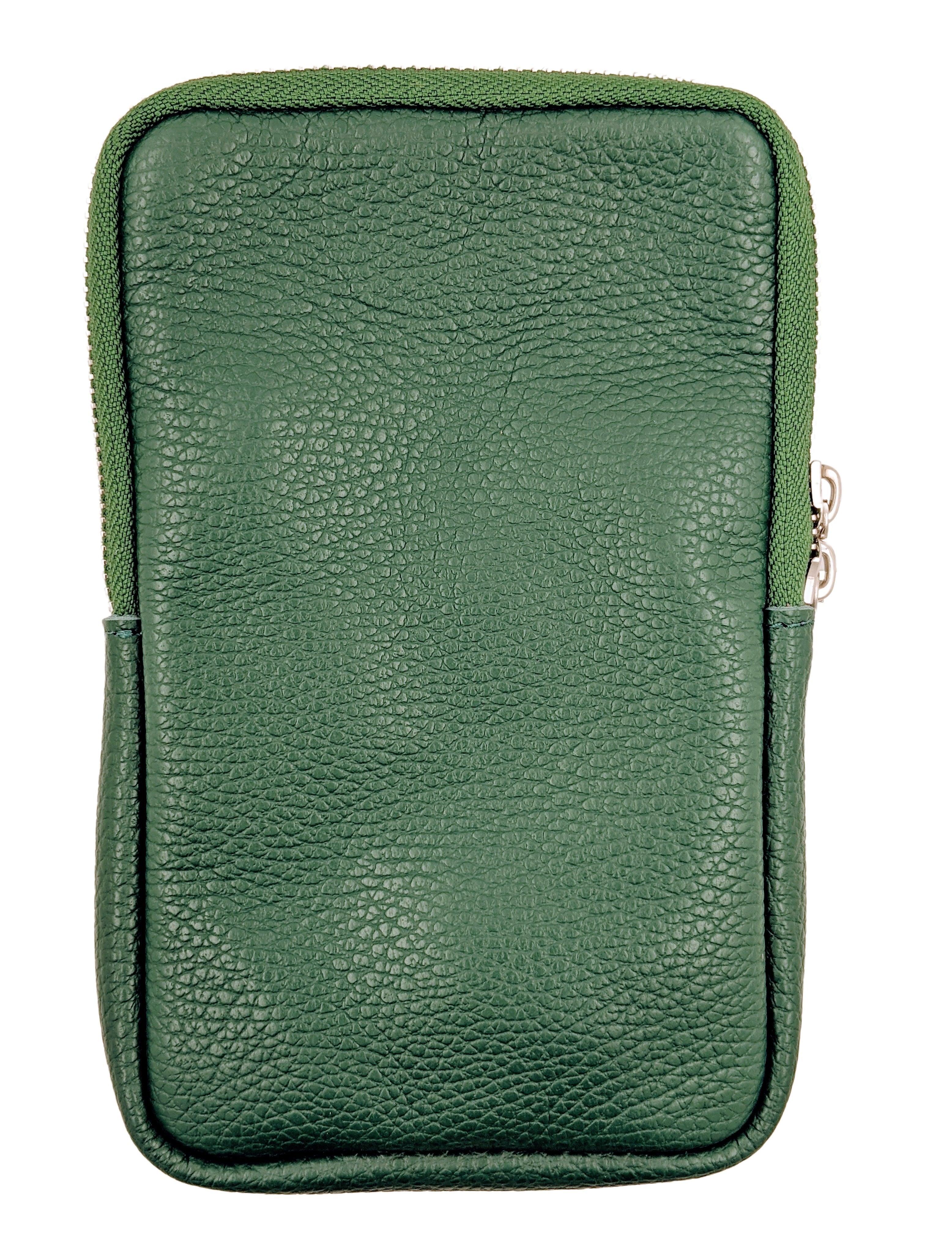 Kolibri Ulm - Umhängetasche Handy Uni in groß - kolibri-ulm.de - Accessoires, Damen, Handtasche, Handy, Handytasche, Leder, Ledertasche