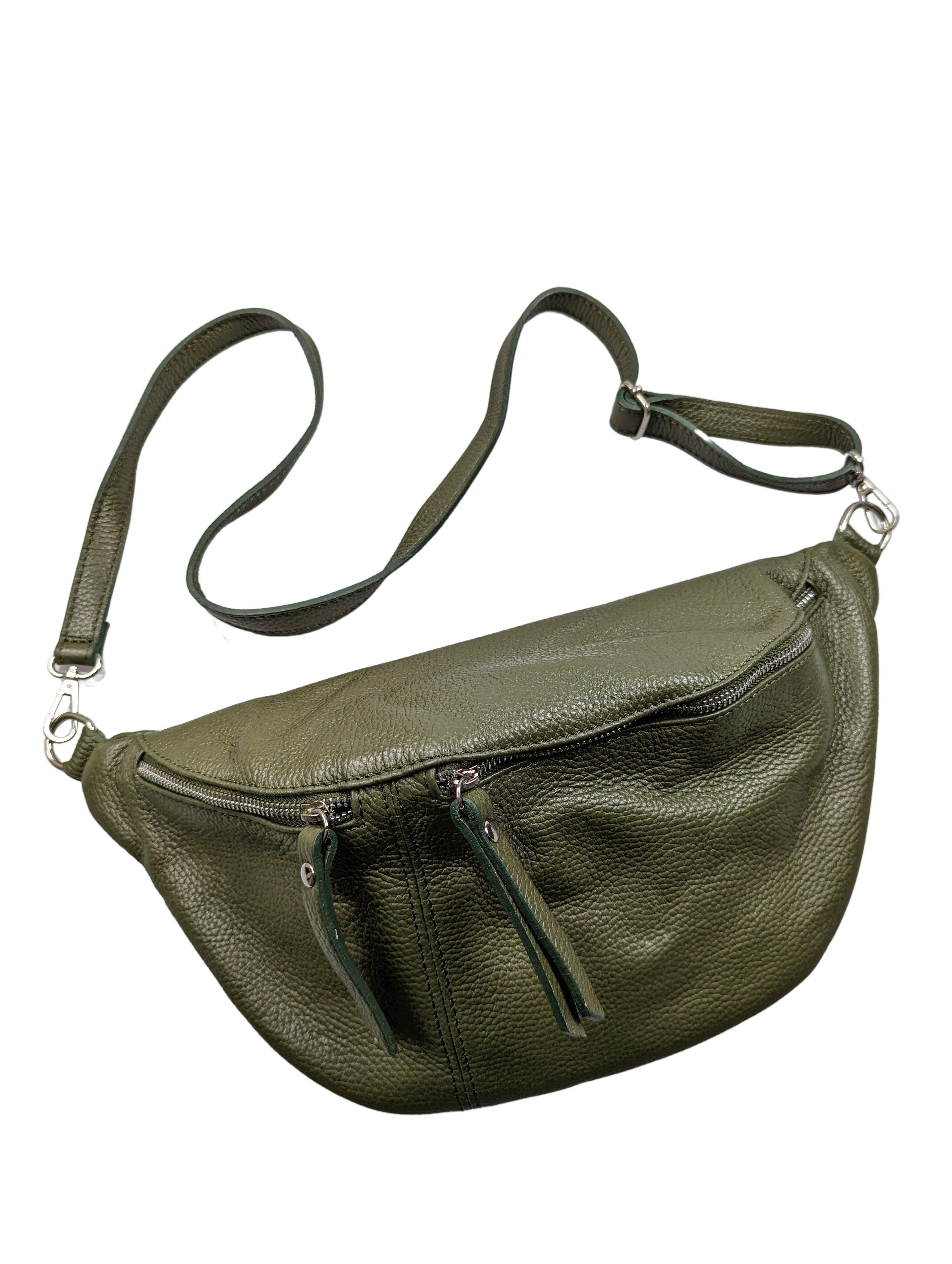 Kolibri Ulm - Crossbody Bag Doppeltasche - kolibri-ulm.de - Accessoires, Damen, Handtasche, Ledertasche