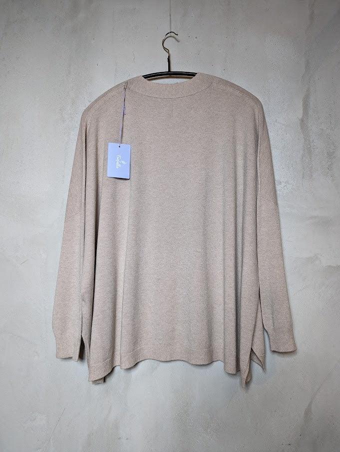 Farfalla - Nahtloser Feinstrickpullover - kolibri-ulm.de - Damen, Oberteile, Pullover, Pullunder, SS22, Strick, Textilien