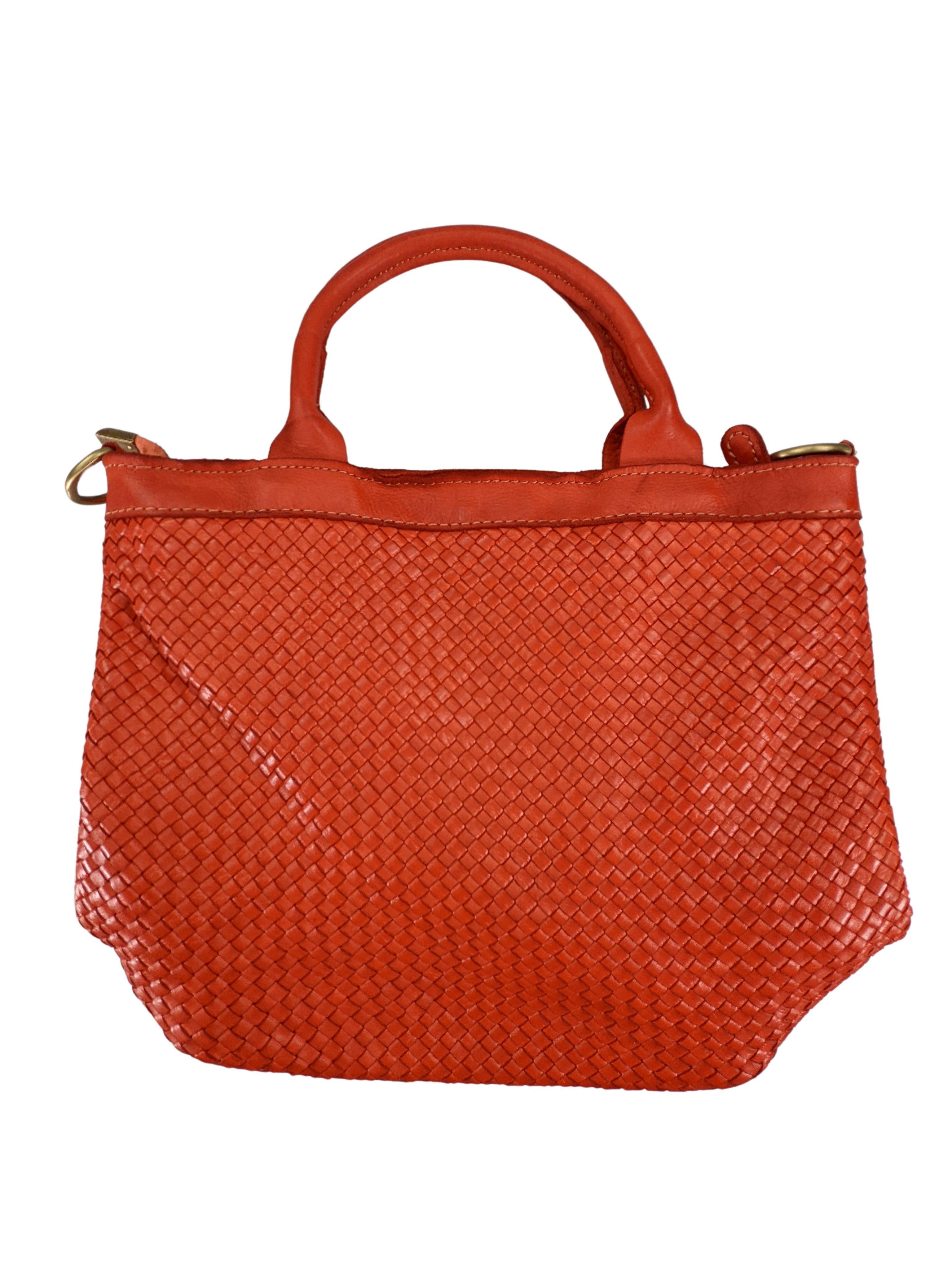 Kolibri Ulm - Waschleder Handtasche Geflochten - kolibri-ulm.de - Accessoires, Damen, Handtasche, Handtaschen, SS22, Tasche, Taschen