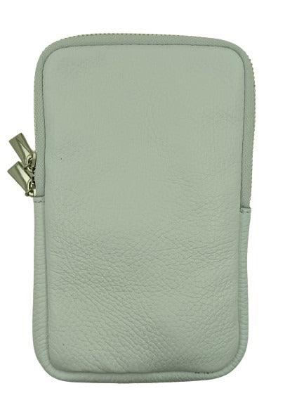 Kolibri Ulm - Umhängetasche Handy Uni in groß - kolibri-ulm.de - Accessoires, Damen, Handtasche, Handy, Handytasche, Leder, Ledertasche