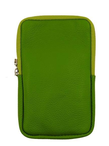Kolibri Ulm - Umhängetasche Handy Uni in groß - kolibri-ulm.de - Accessoires, Damen, Handtasche, Handy, Handytasche, Leder, Ledertasche