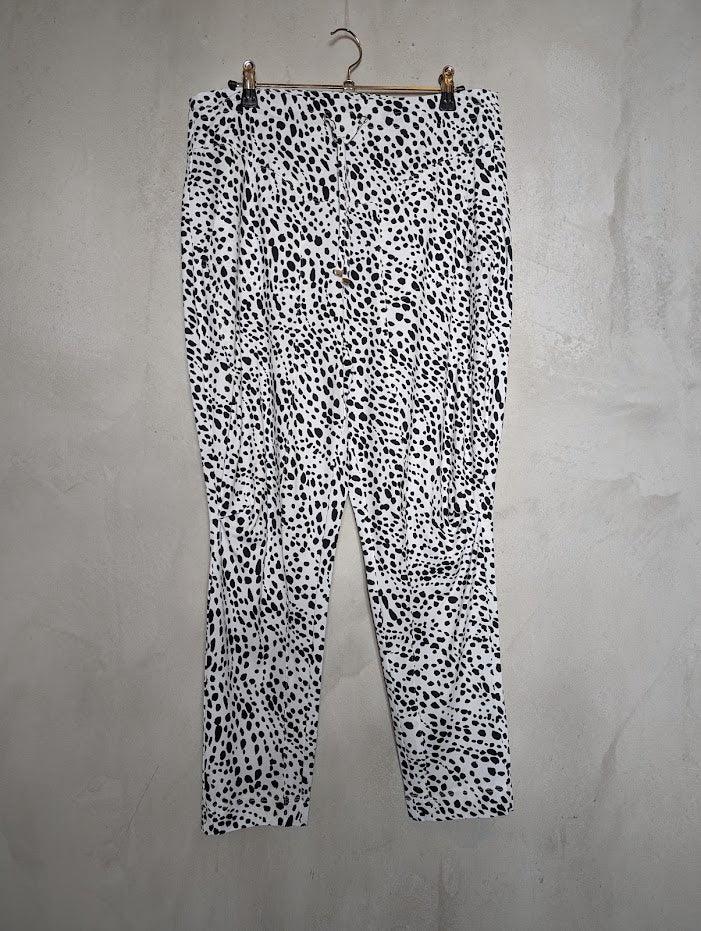 Raffaello Rossi - Hose Gira 6/8 Animal Dot - kolibri-ulm.de - Damen, Hose, Hosen, SS22, Textilien, Unterteile