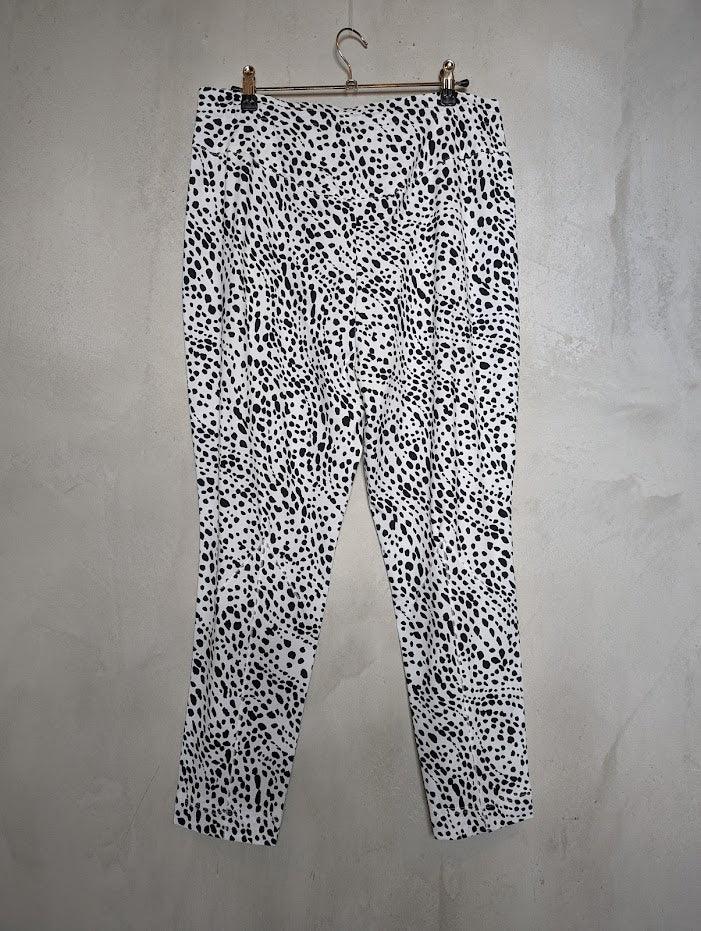 Raffaello Rossi - Hose Gira 6/8 Animal Dot - kolibri-ulm.de - Damen, Hose, Hosen, SS22, Textilien, Unterteile