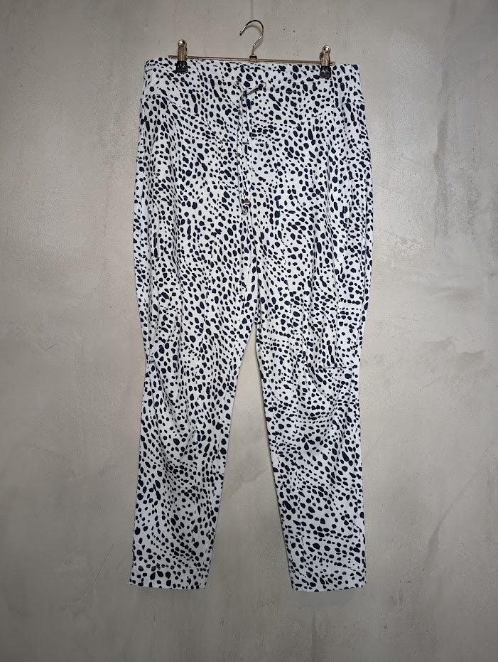 Raffaello Rossi - Hose Gira 6/8 Animal Dot - kolibri-ulm.de - Damen, Hose, Hosen, SS22, Textilien, Unterteile