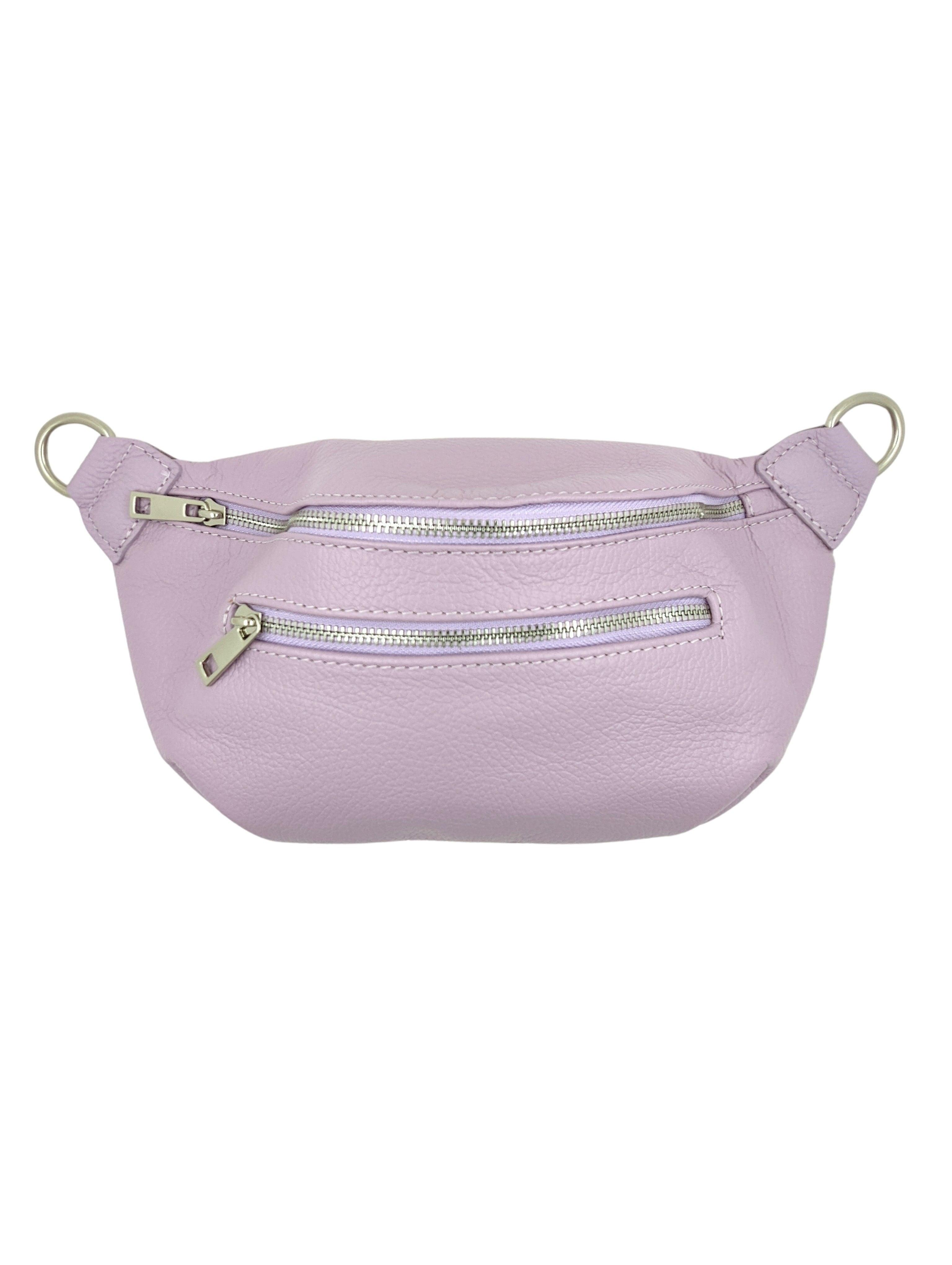 Kolibri Ulm - Crossbodybag mittelgroß mit zwei Reißverschlüssen und kleinem Geldbeutel extra - kolibri-ulm.de - Accessoires, Damen, Handtasche, Leder, Ledergeldbeutel, Ledertasche, Ledertaschen, WS21