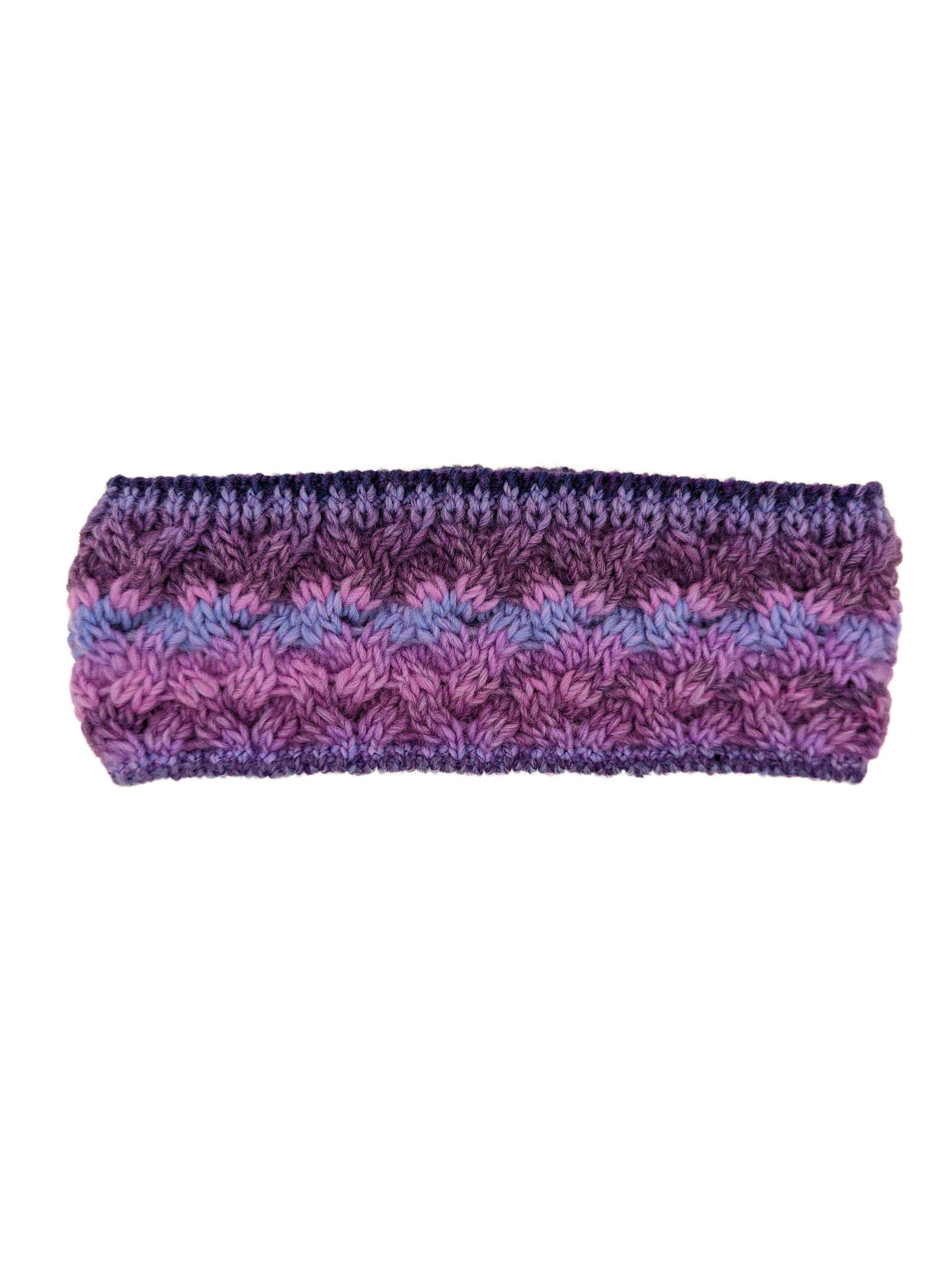Gebeana - Stirnband Zopfmuster, innen Fleece - kolibri-ulm.de - Accessoires, Damen, Mütze, Mützen, Stirnband, Stirnbänder, Strick, Textilien, WS22