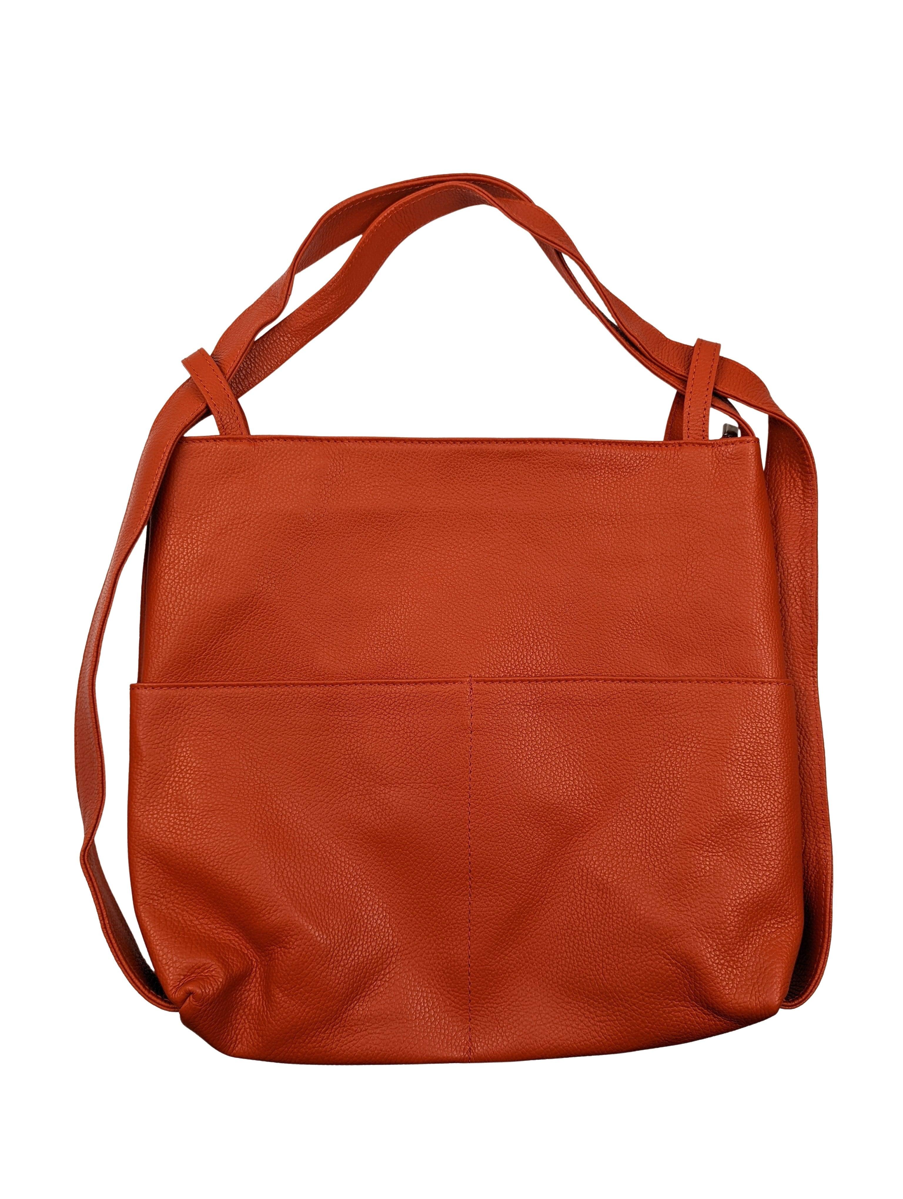 Kolibri Ulm - Rucksacktasche mit Vordertaschen - kolibri-ulm.de - Accessoires, Damen, Ledertasche, Ledertaschen, Tasche, Taschen, WS22