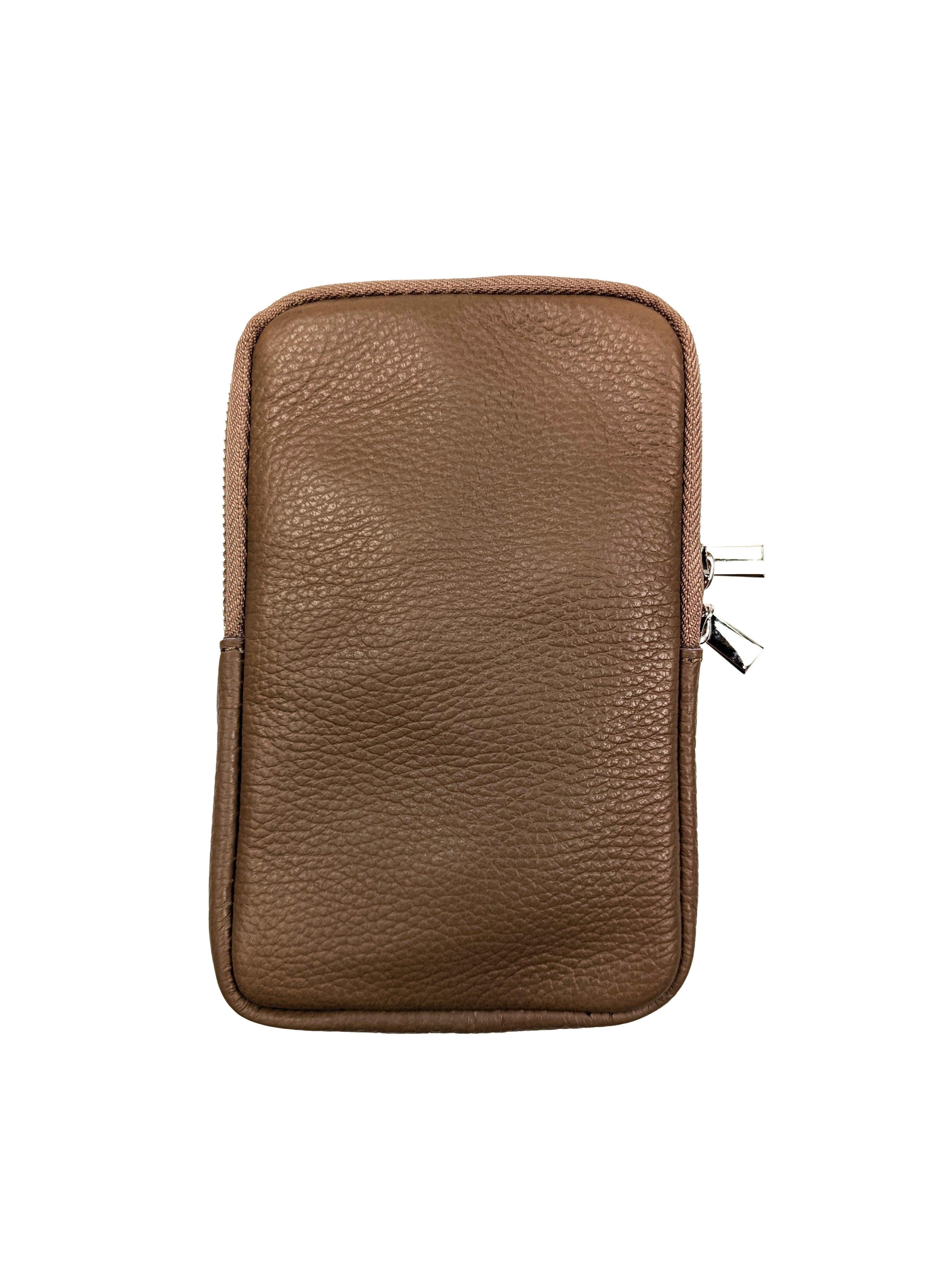 Kolibri Ulm - Umhängetasche Handy Uni in groß - kolibri-ulm.de - Accessoires, Damen, Handtasche, Handy, Handytasche, Leder, Ledertasche