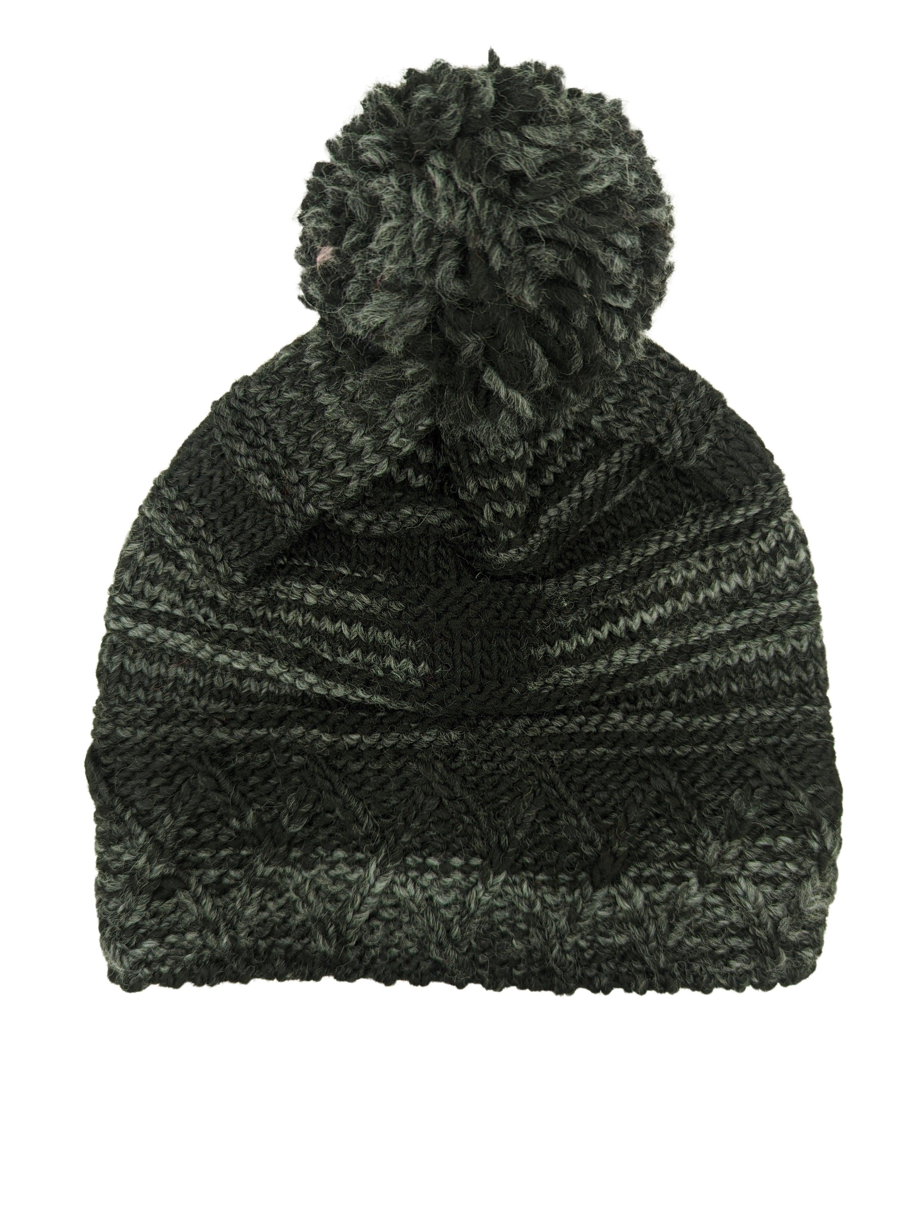 Gebeana - Mütze Struktur mit Linksrippe und Garnpompon - kolibri-ulm.de - Accessoires, Damen, Kappe, Kappen, Kopfbedeckung, Mütze, Mützen, Strick, Textilien, WS22