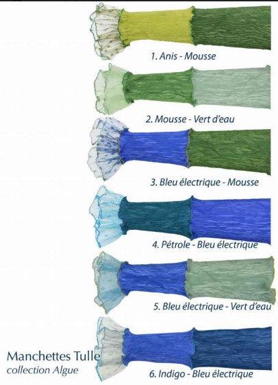 Manchettes longues Tulle