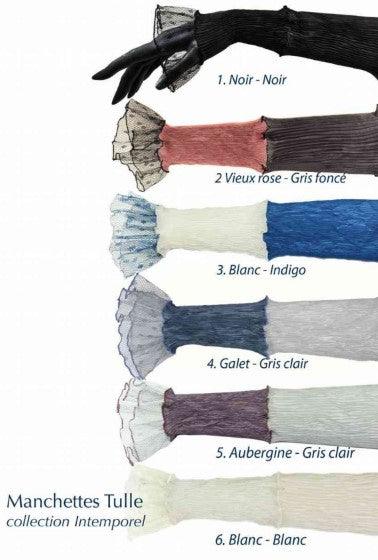 Manchettes longues Tulle