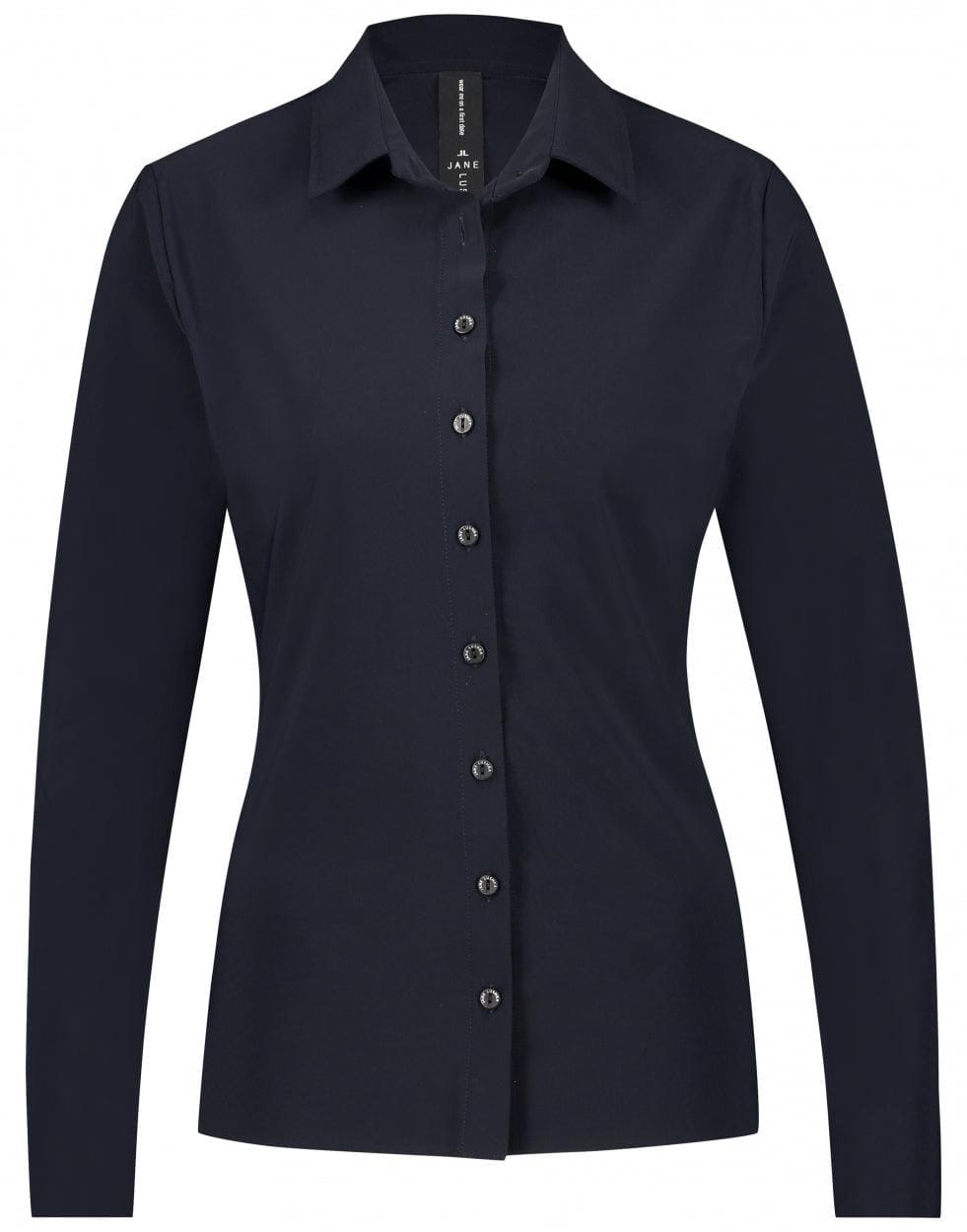 Jane Lushka - Bluse Betty technical Jersey - kolibri-ulm.de - Bluse, Damen, Oberteile, SS22, Tunika