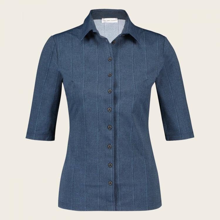 Jane Lushka - Bluse Kikkie/1 - kolibri-ulm.de - Bluse, Blusen, Damen, Oberteile, SS22, Textilien