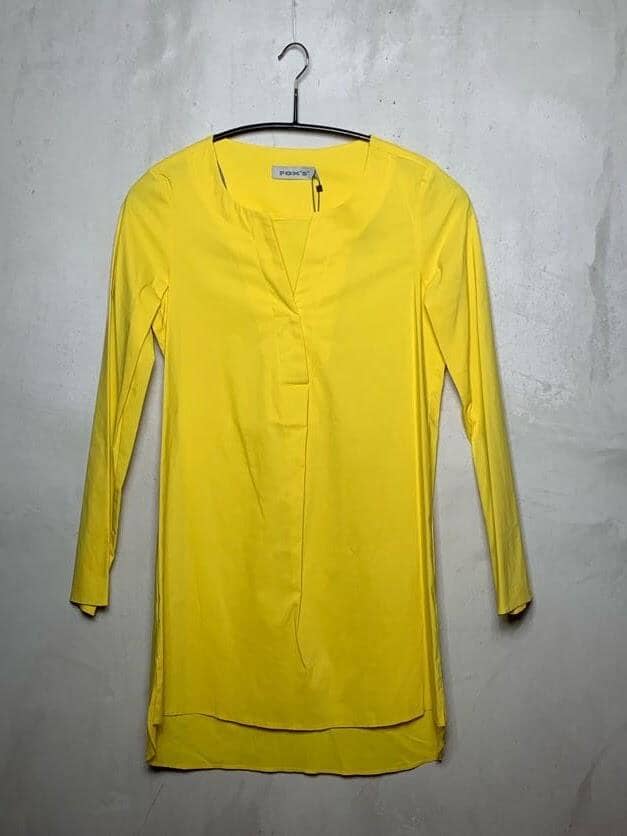 BUJI (Longbluse) Bluse Fox's 10 s10 Gelb 34
