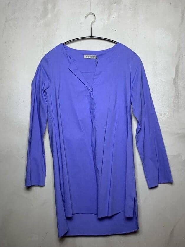 BUJI (Longbluse) Bluse Fox's 40 s40 Lilablau 34