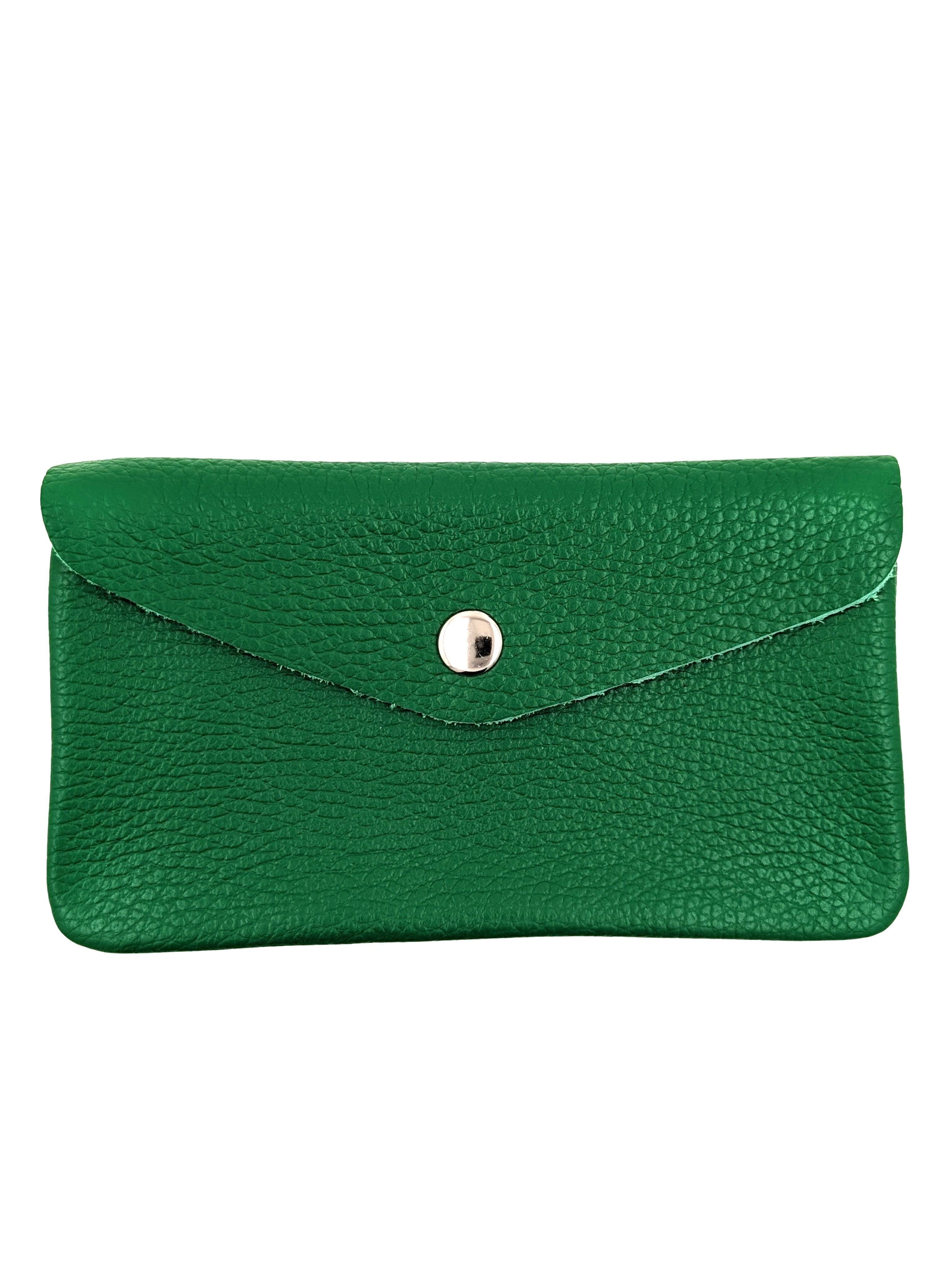 Geldbörse mit Klappe groß Geldbörse Kolibri Ulm Grün