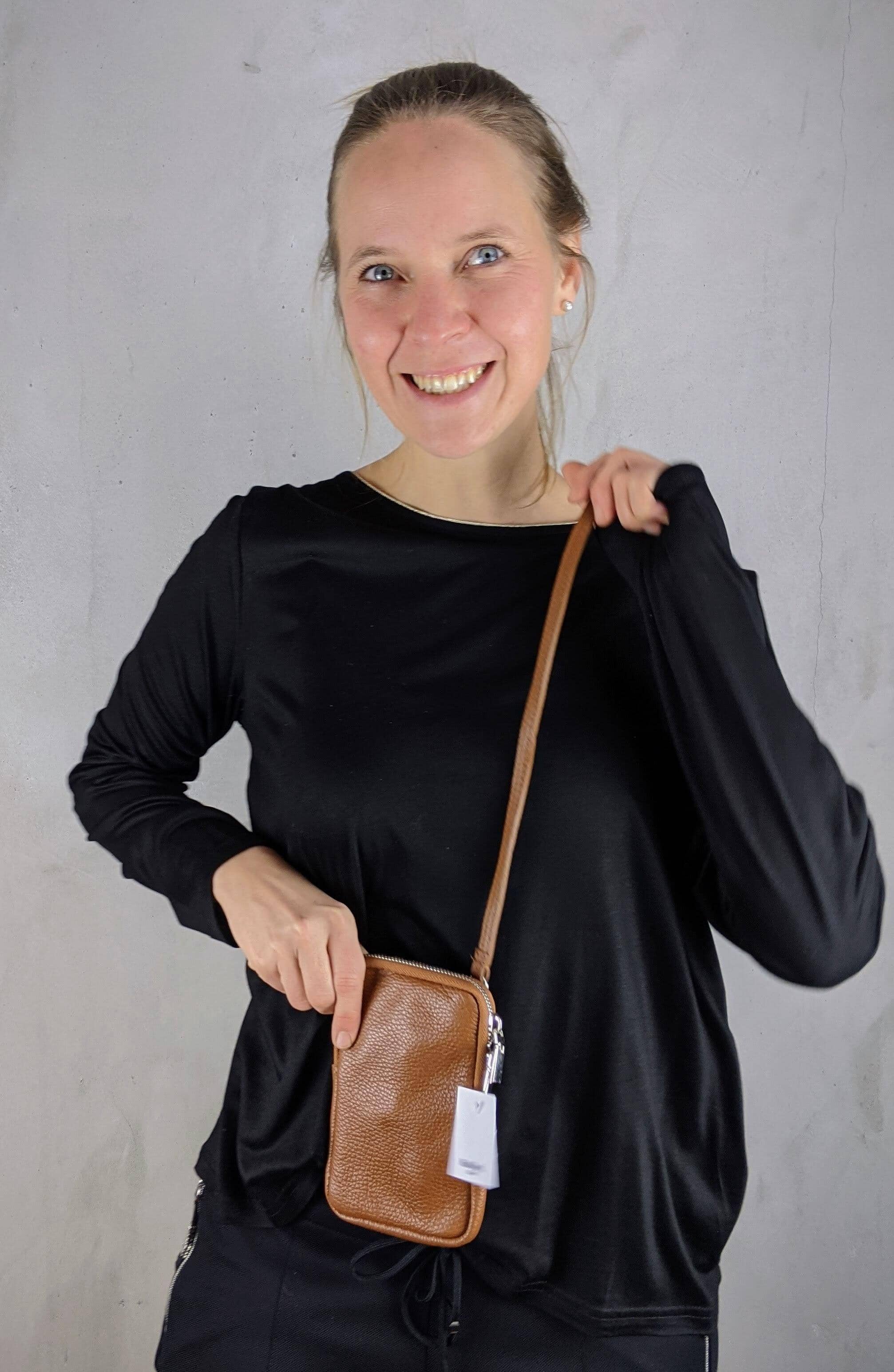 Kolibri Ulm - Handytasche aus Leder - kolibri-ulm.de - Accessoires, Bag, City, Clutch, Damen, Handtasche, Leder, Ledertasche, look1, Party, Schultertasche, Umhängetasche