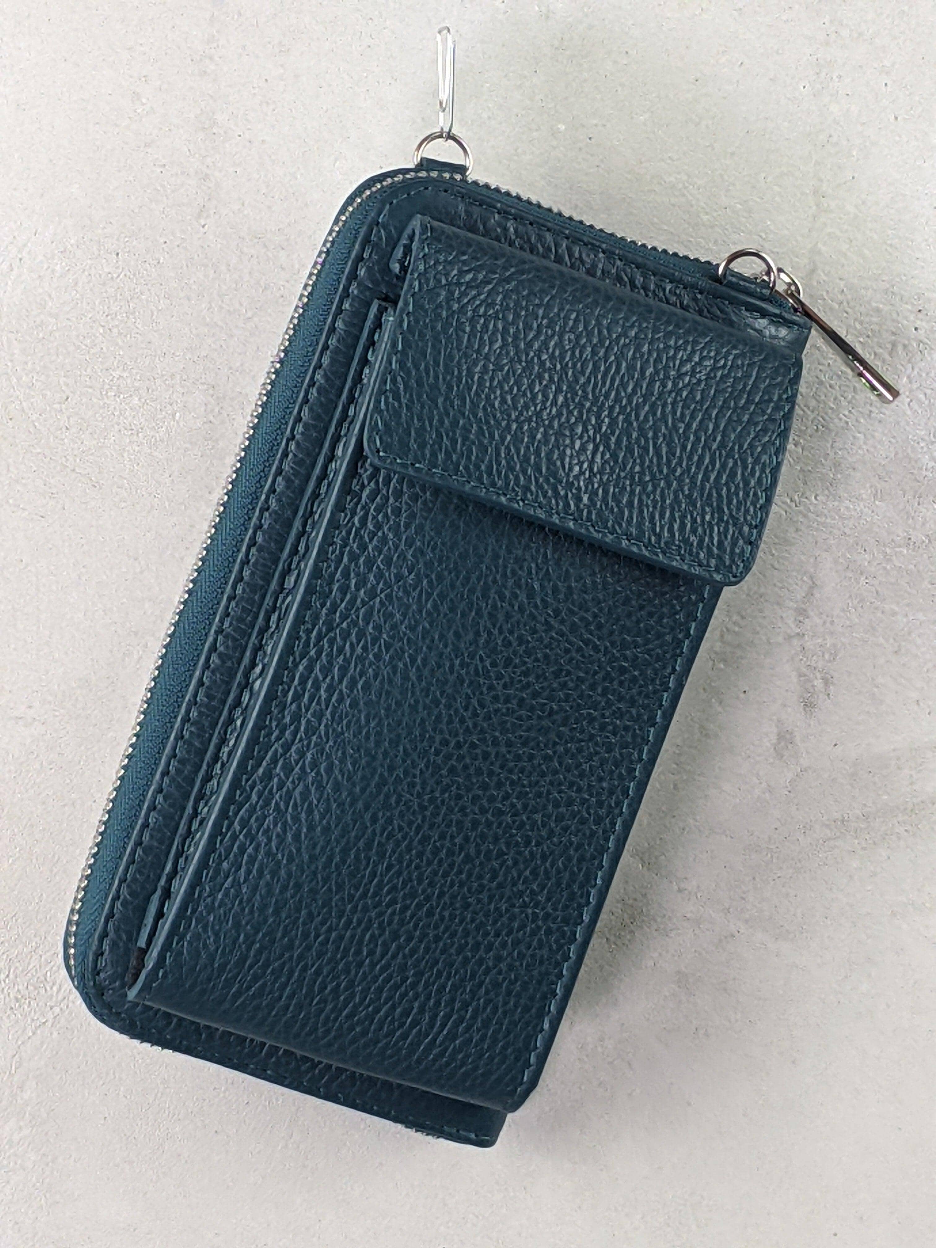 Kolibri Ulm - Handytasche mit Geldbeutel - kolibri-ulm.de - Accessoires, Crossbody, Handtasche, Handytasche, Leder, Ledertadsche, Ledertasche, Umhängetasche