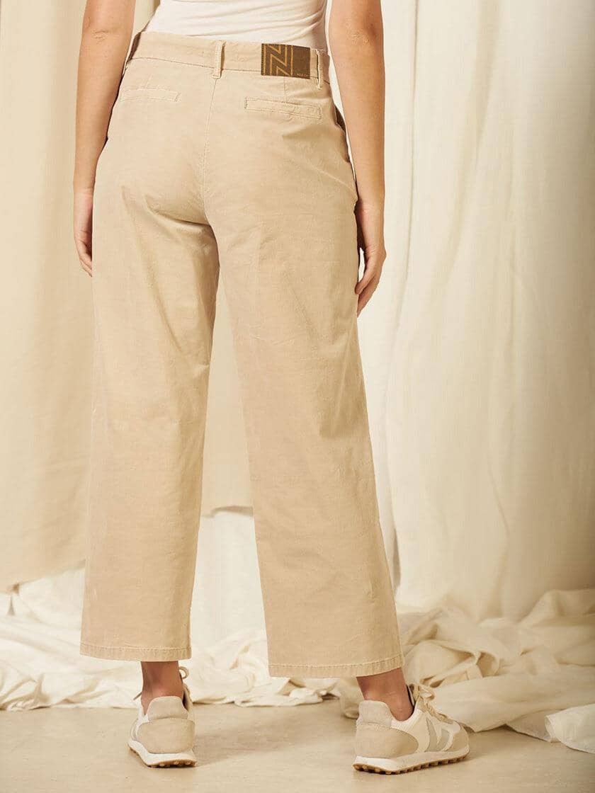 Nile - Hose Culotte Ankle Velvet - kolibri-ulm.de - Damen, Denim, Hose, Hosen, Jeans, WS21