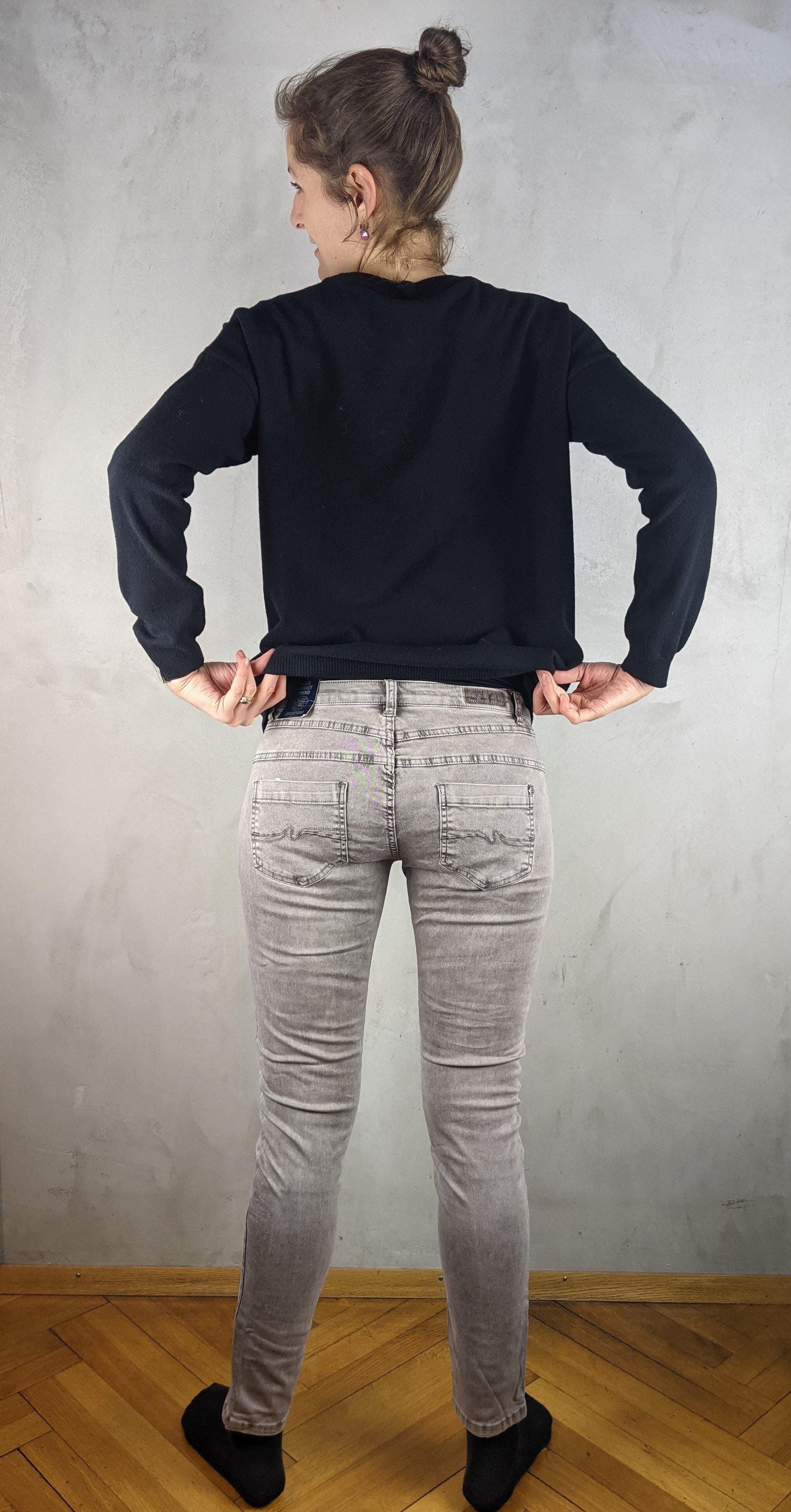 Blue Monkey - Jeans Skinny Alexis in Brown - kolibri-ulm.de - Damen, Denim, Hosen, Jeans